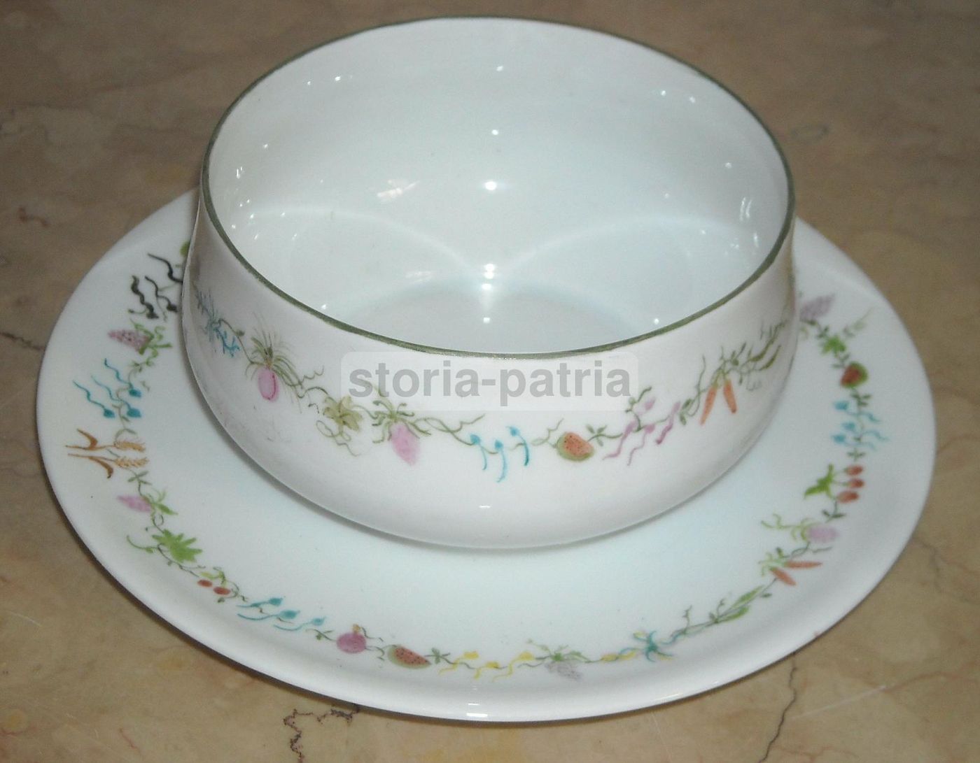 Porcellana Hutschenreuther Bavaria Con Decori Floreali