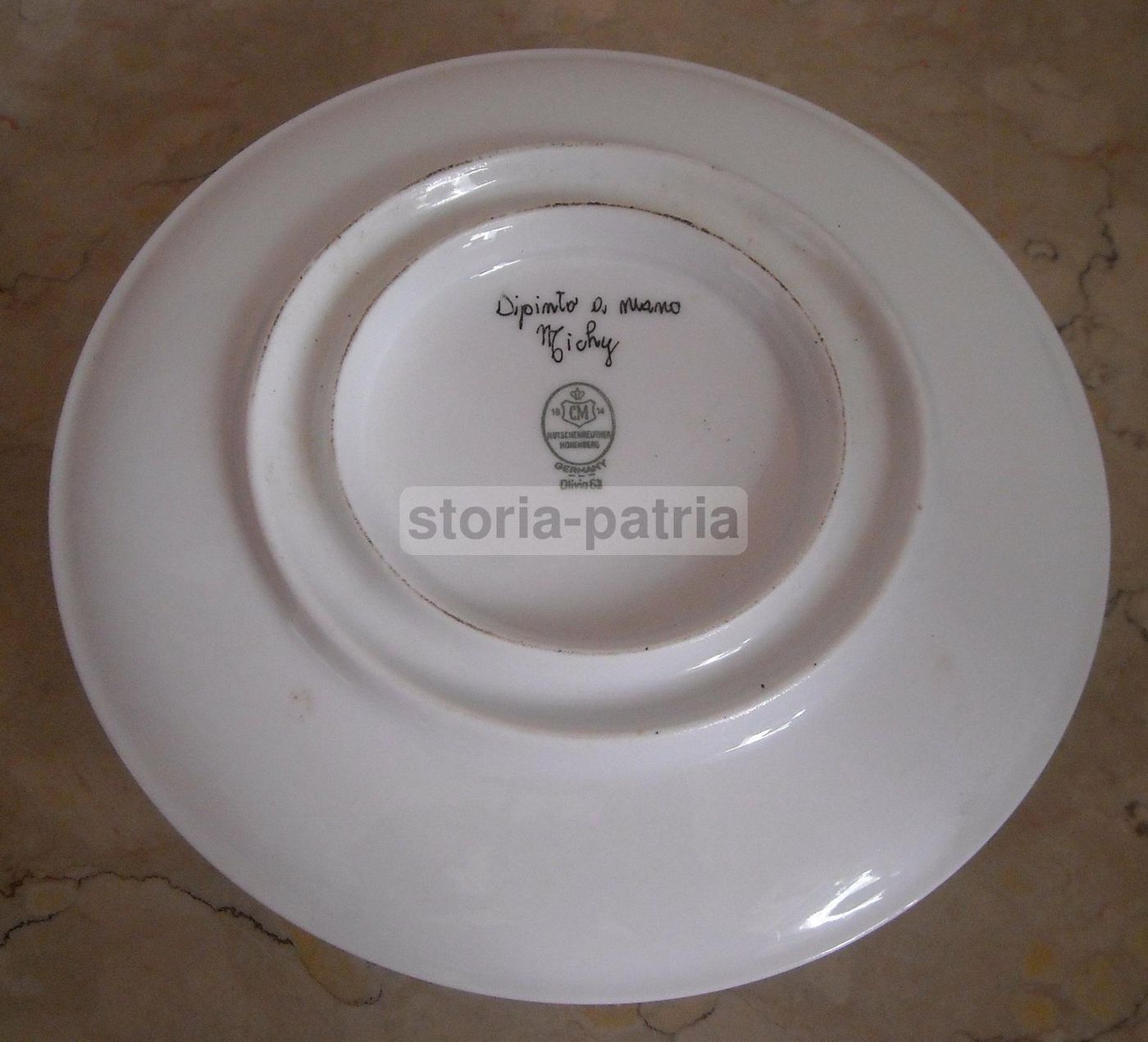 Porcellana Hutschenreuther Bavaria Con Decori Floreali