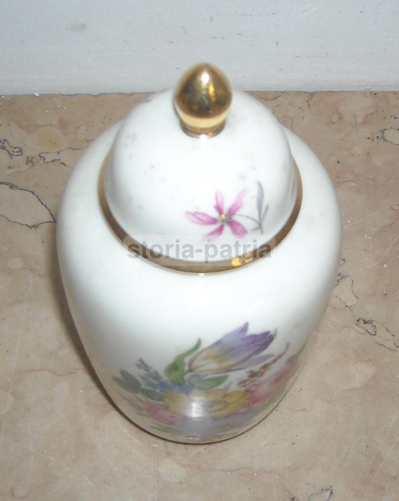 Porcellana Hutschenreuther Hohenberg Con Decori Floreali, Germania