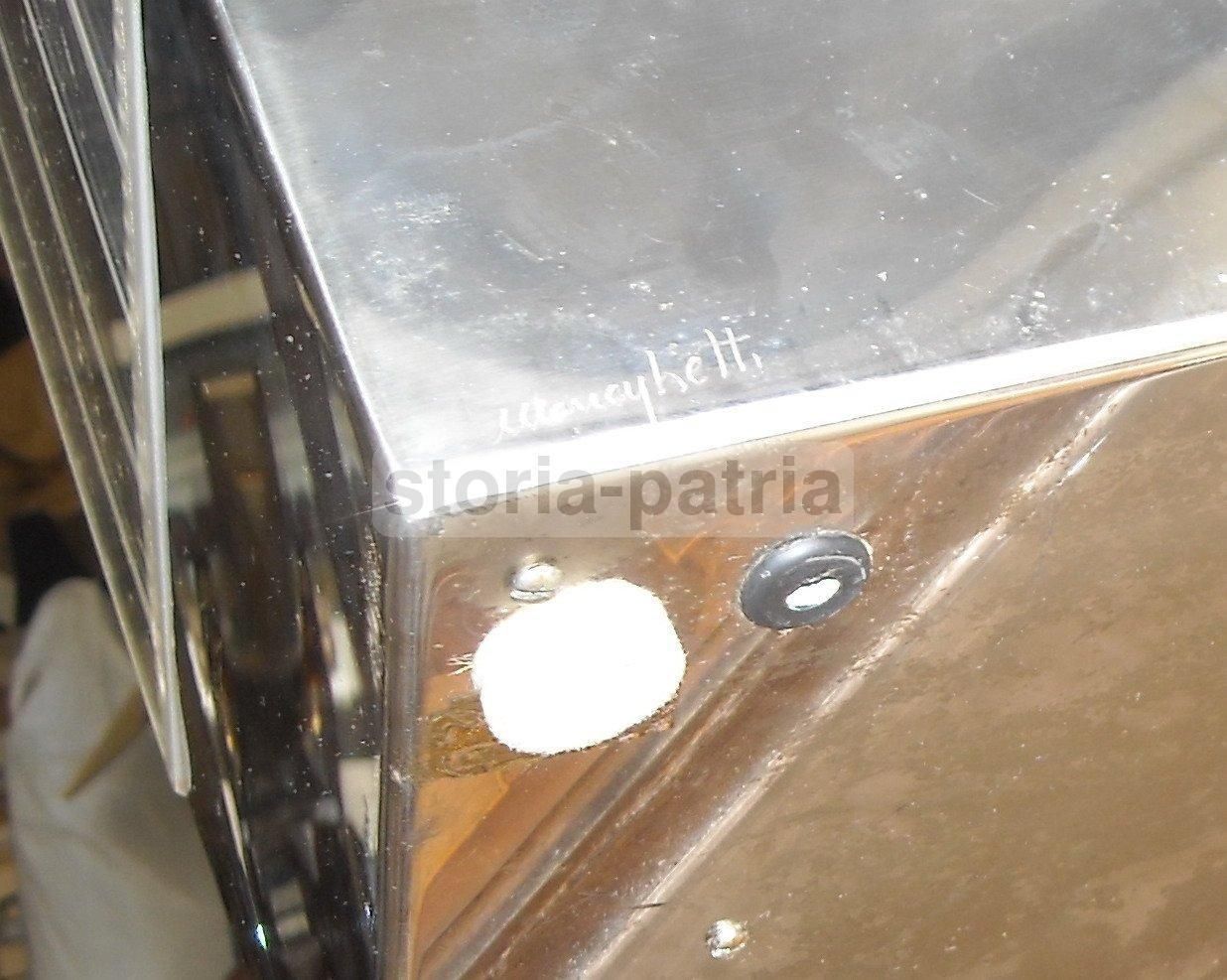 Lampada Scultura Renato Meneghetti Anni '70 Plexiglas Cromato