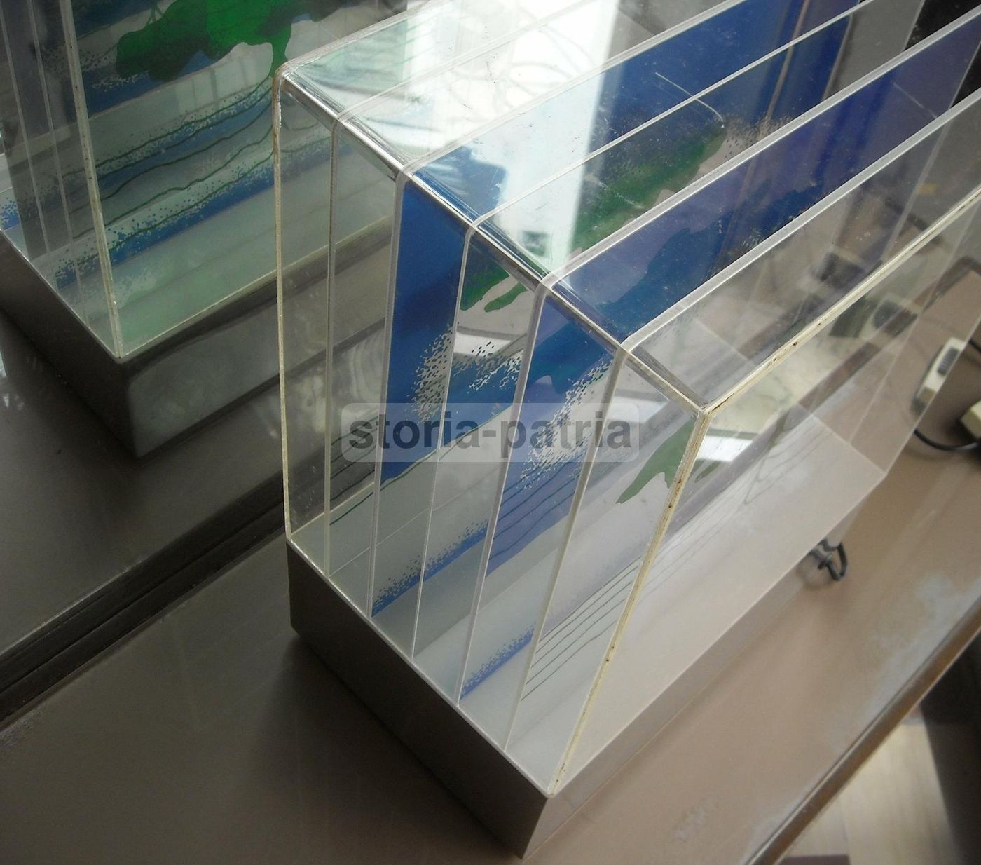 Lampada Scultura Renato Meneghetti Anni '70 Plexiglas Cromato