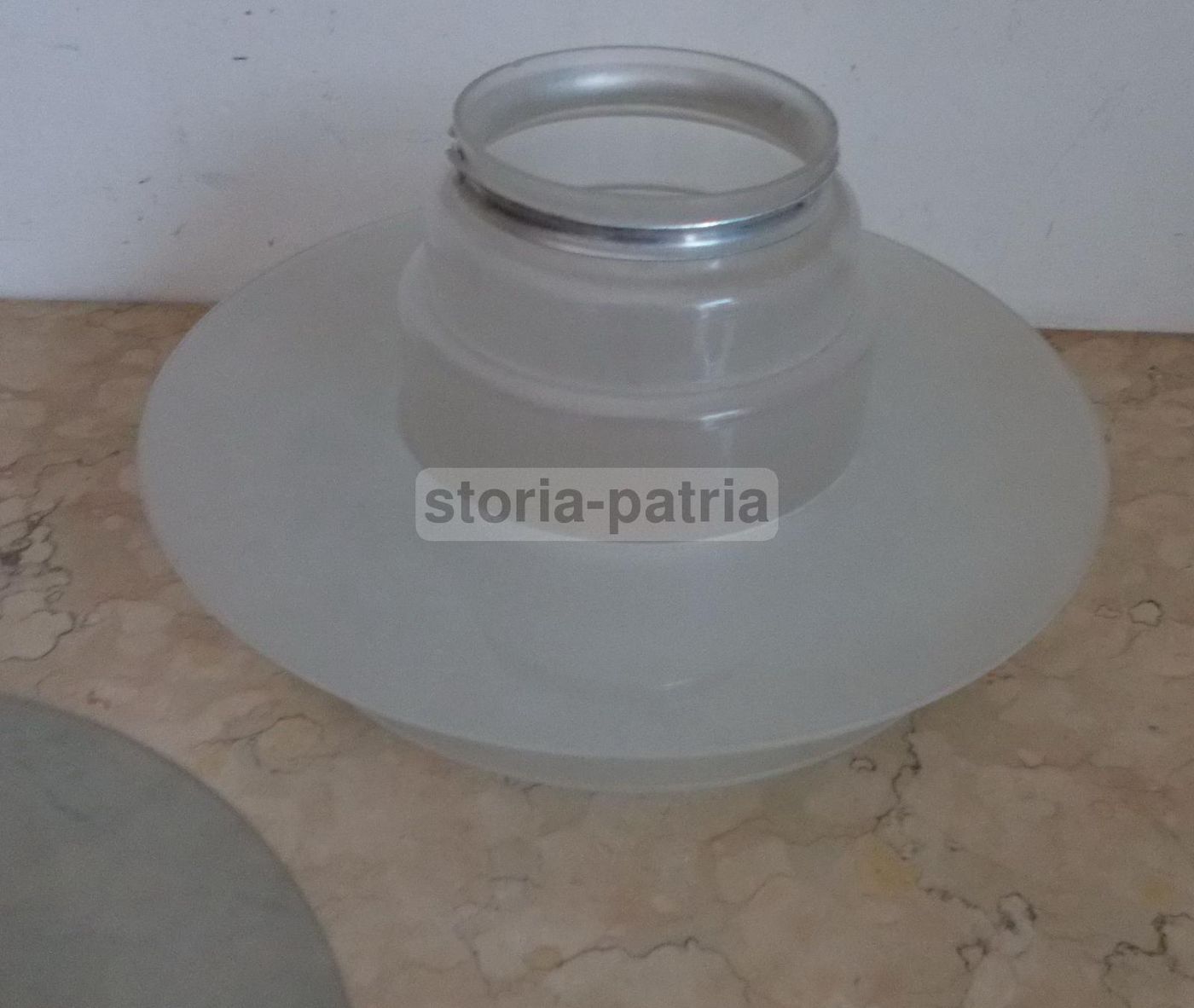 Lampadario Vintage Philips Anni '50 Con Vetri Attribuibili A Louis Kalff