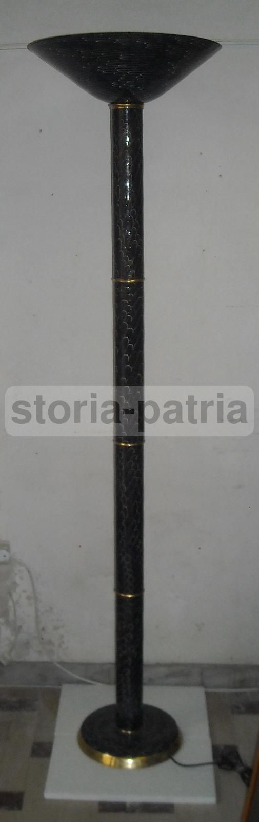 Lampada Da Pavimento In Vetro Di Murano Design Anni '70 '80