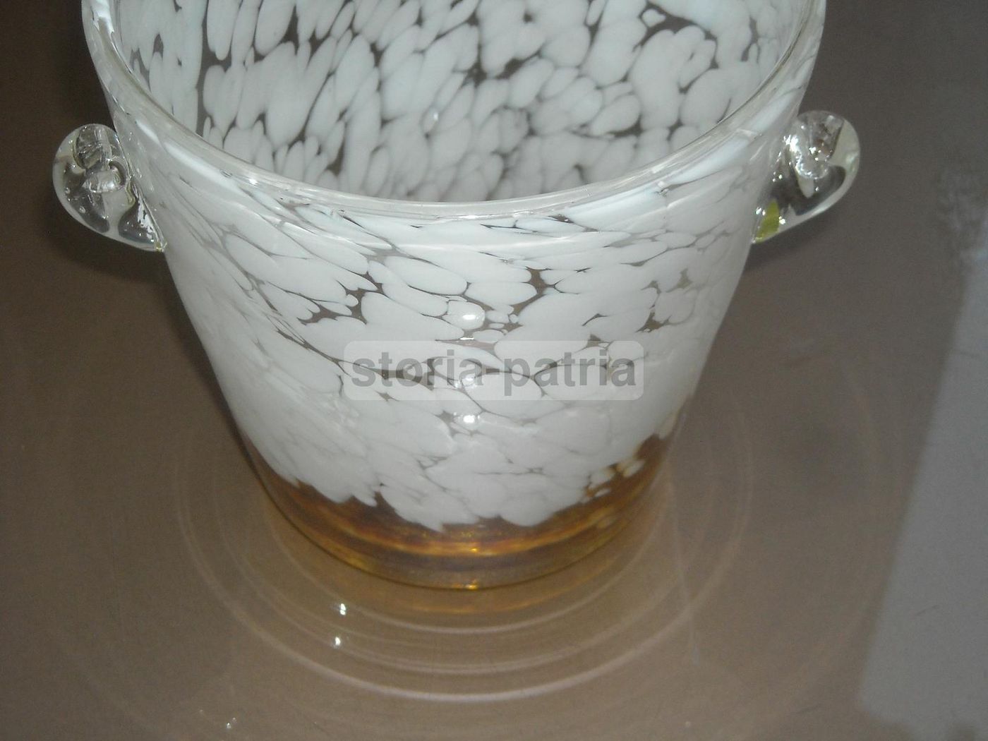 Vaso In Vetro Venini Per Disaronno, Anni '70