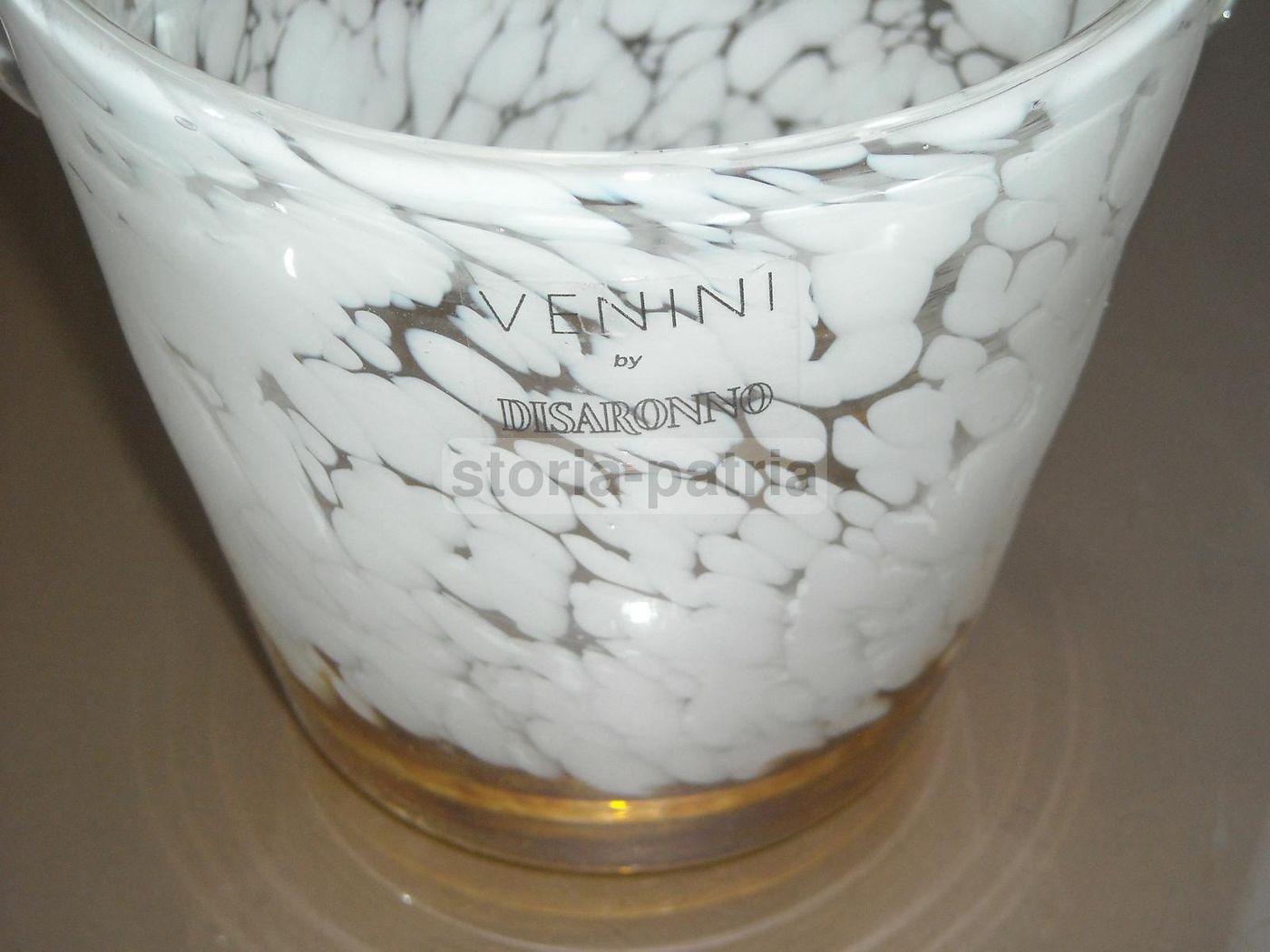 Vaso In Vetro Venini Per Disaronno, Anni '70