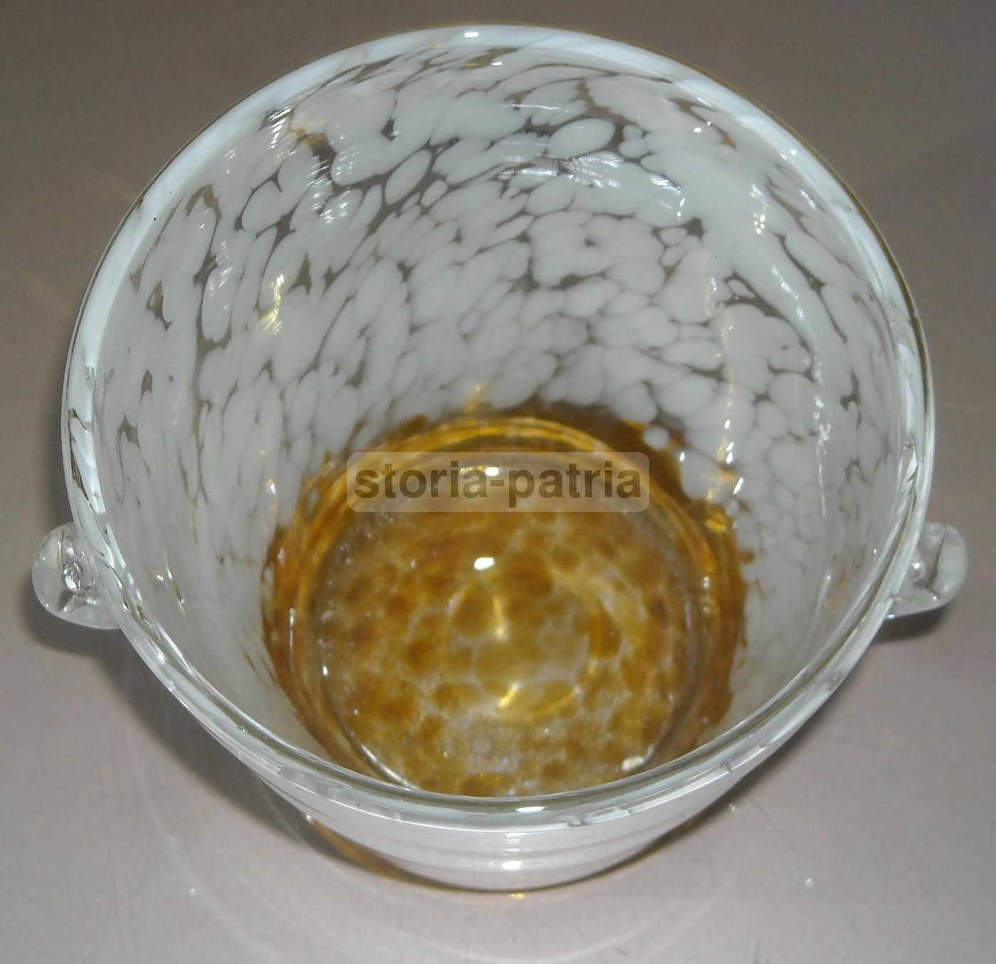 Vaso In Vetro Venini Per Disaronno, Anni '70