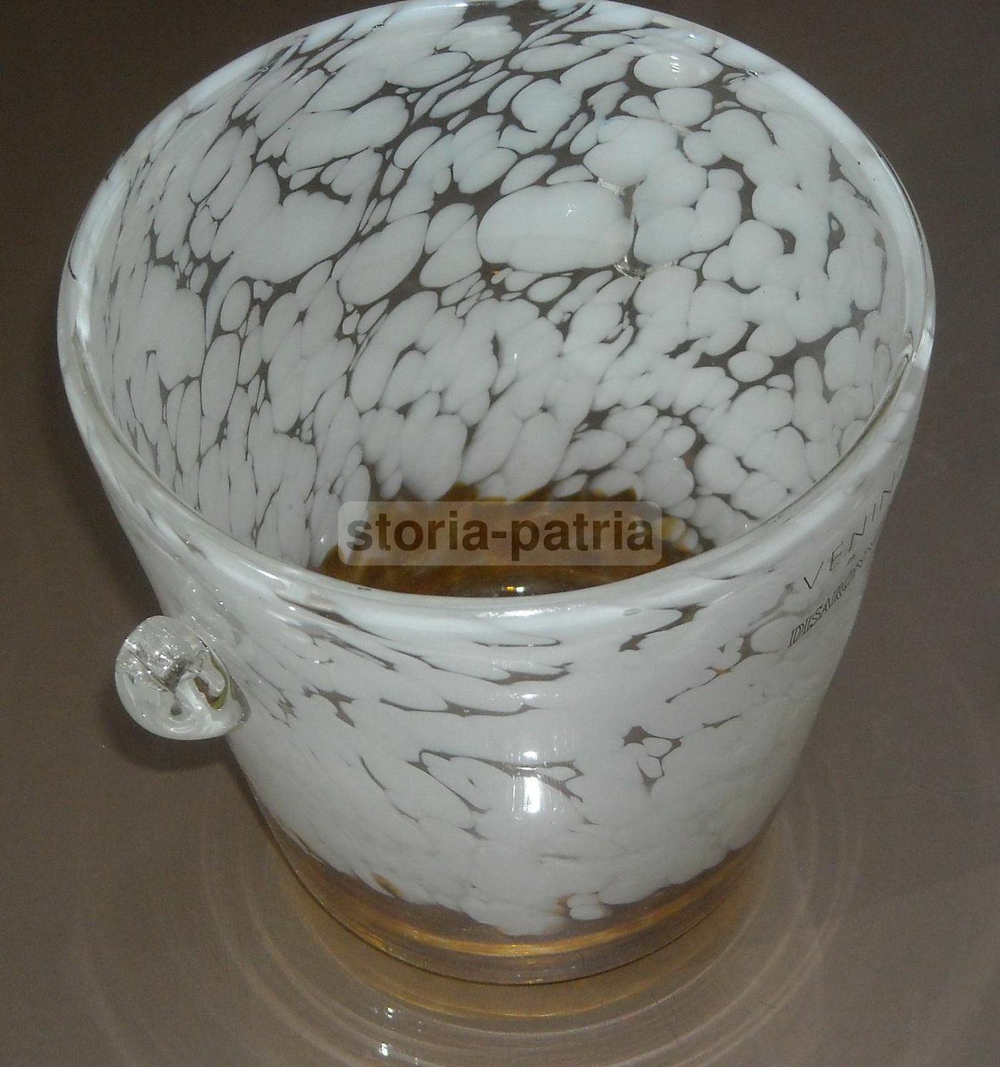 Vaso In Vetro Venini Per Disaronno, Anni '70