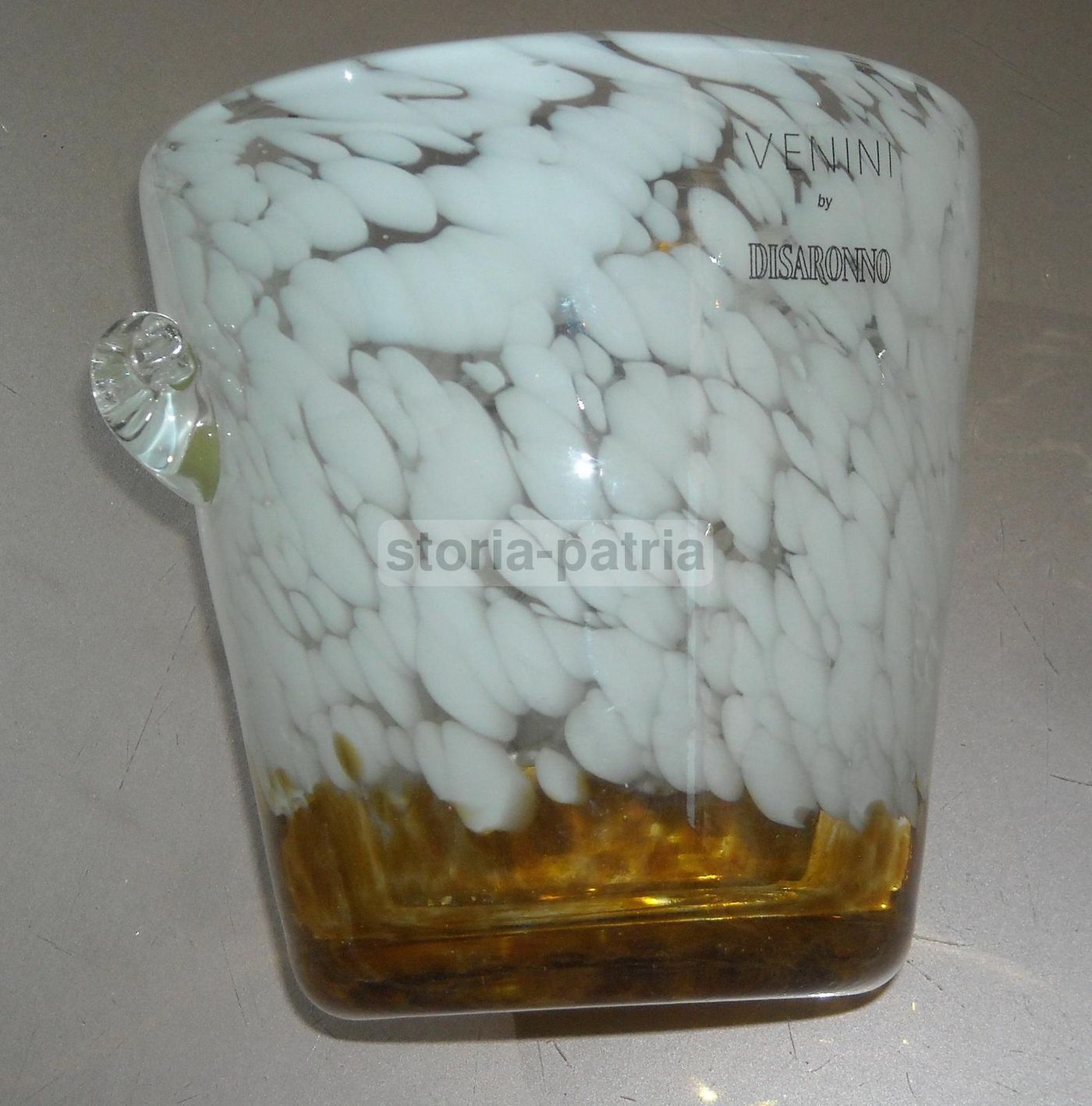Vaso In Vetro Venini Per Disaronno, Anni '70