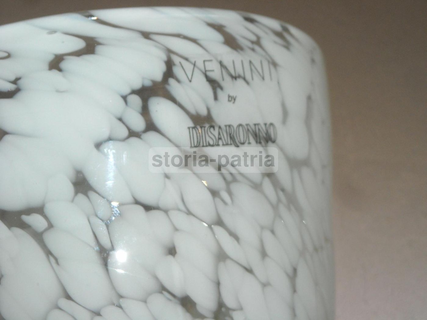 Vaso In Vetro Venini Per Disaronno, Anni '70