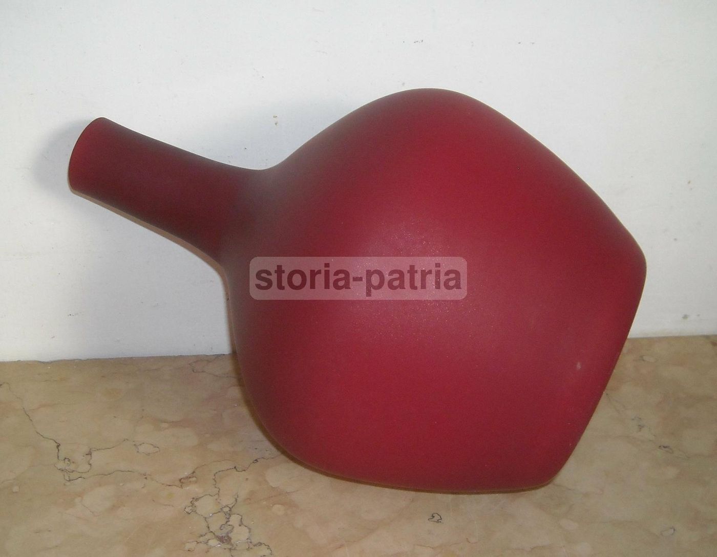 Boccia In Vetro Amaranto Murano, Anni '50 '60