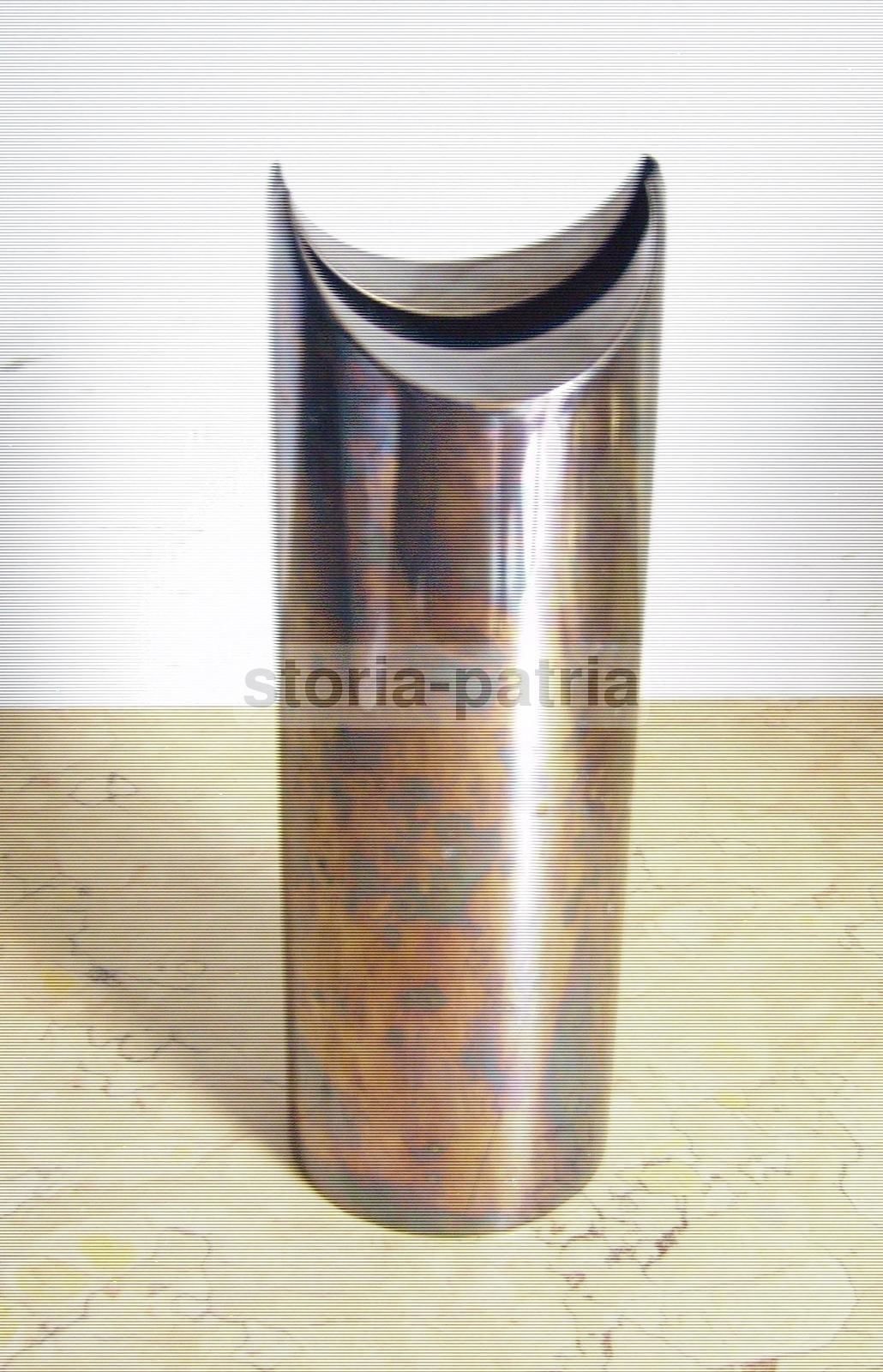 Vaso Lino Sabattini In Metallo Argentato, Anni '50