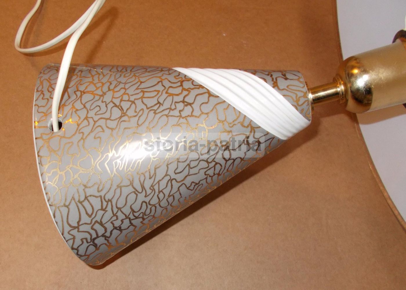 Lampada Da Tavolo Carpiè In Ceramica E Vetro, Nove (Vicenza)