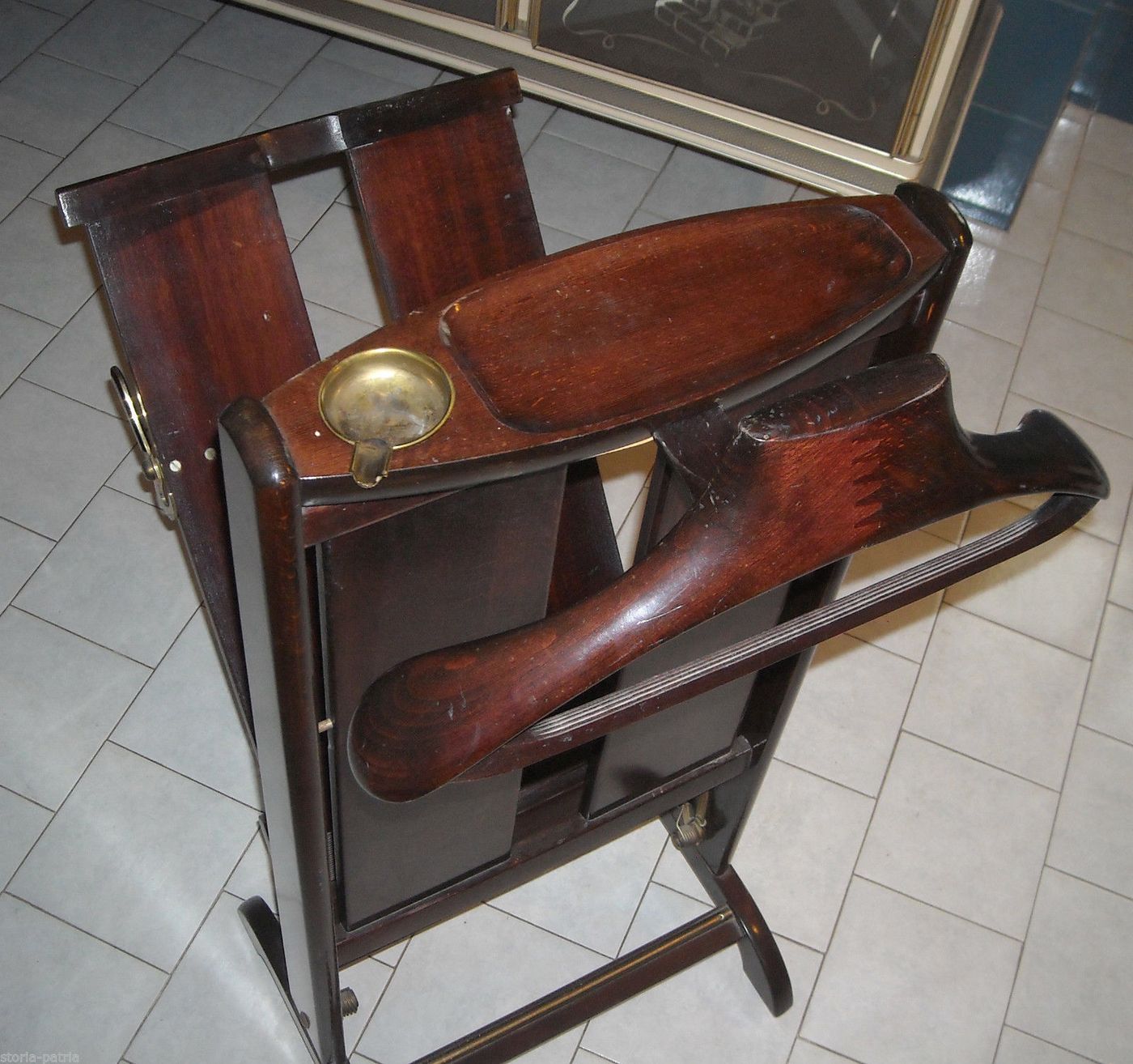 Servo Muto Ico Parisi Reguitti Anni 50 Modernariato Design Legno
