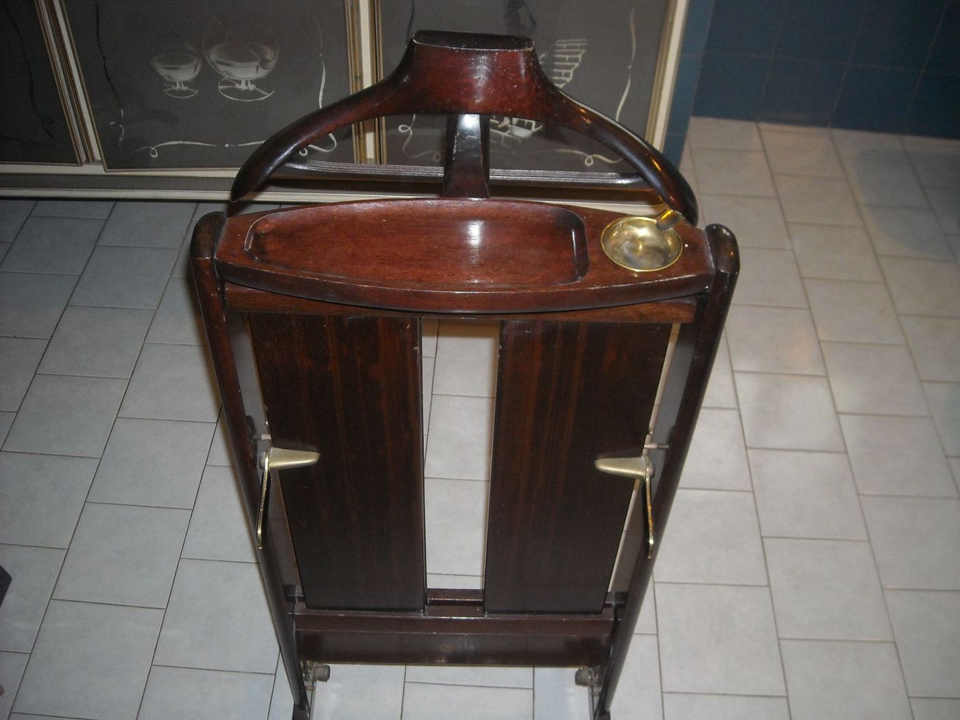 Servo Muto Ico Parisi Reguitti Anni 50 Modernariato Design Legno