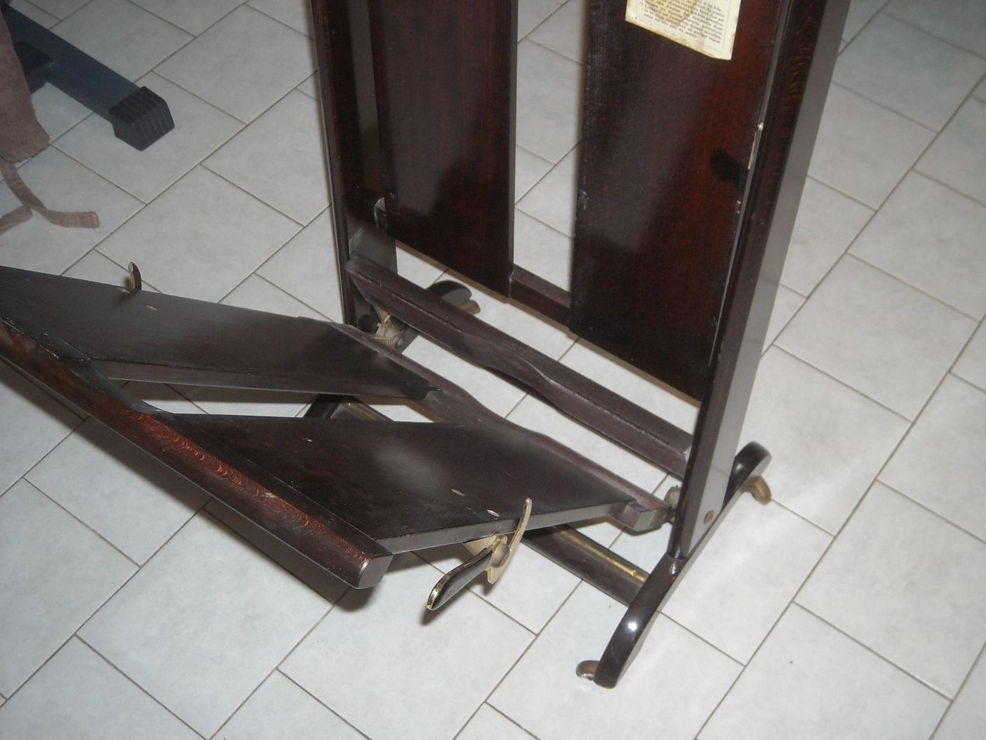 Servo Muto Ico Parisi Reguitti Anni 50 Modernariato Design Legno