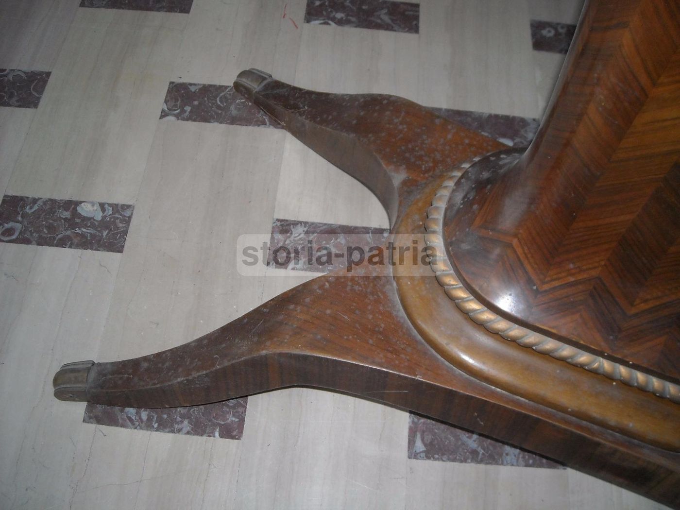 Grande Tavolo Ovale Modernariato Anni '50 Con Piano In Vetro Verde