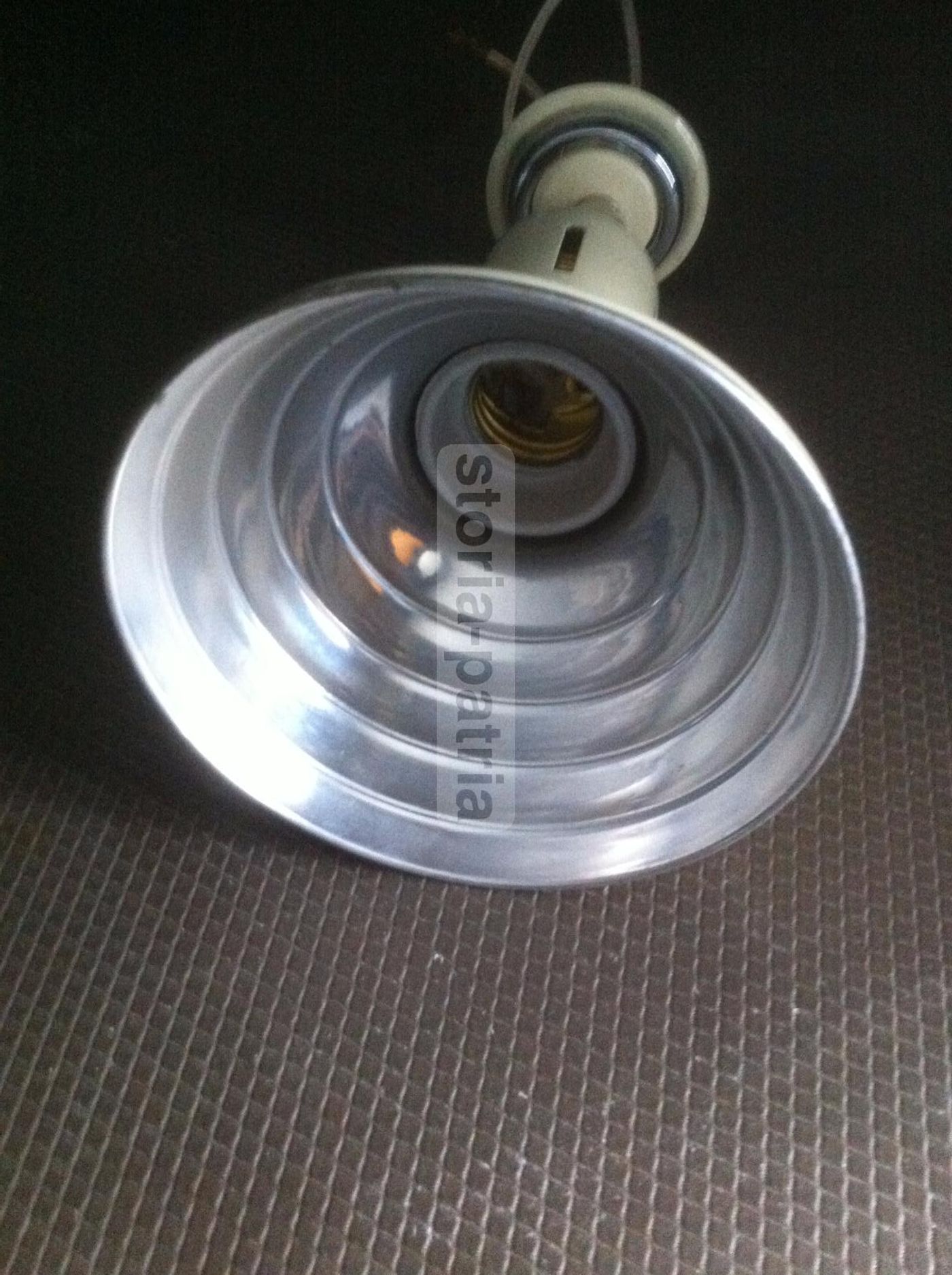 Coppia Faretti Vintage Anni '60 '70 Bianco Nero Modernariato