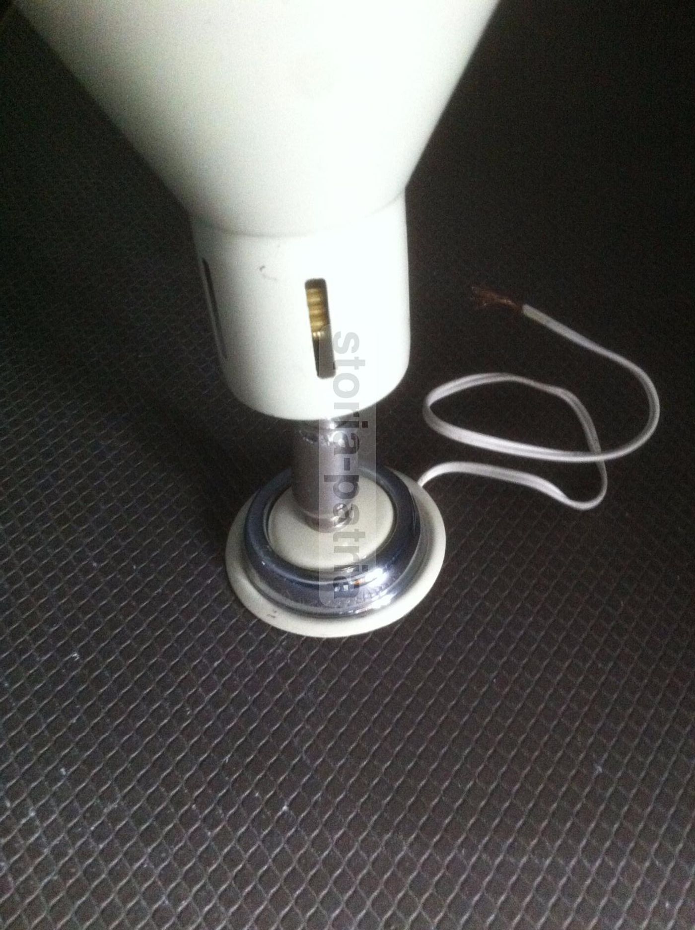 Coppia Faretti Vintage Anni '60 '70 Bianco Nero Modernariato