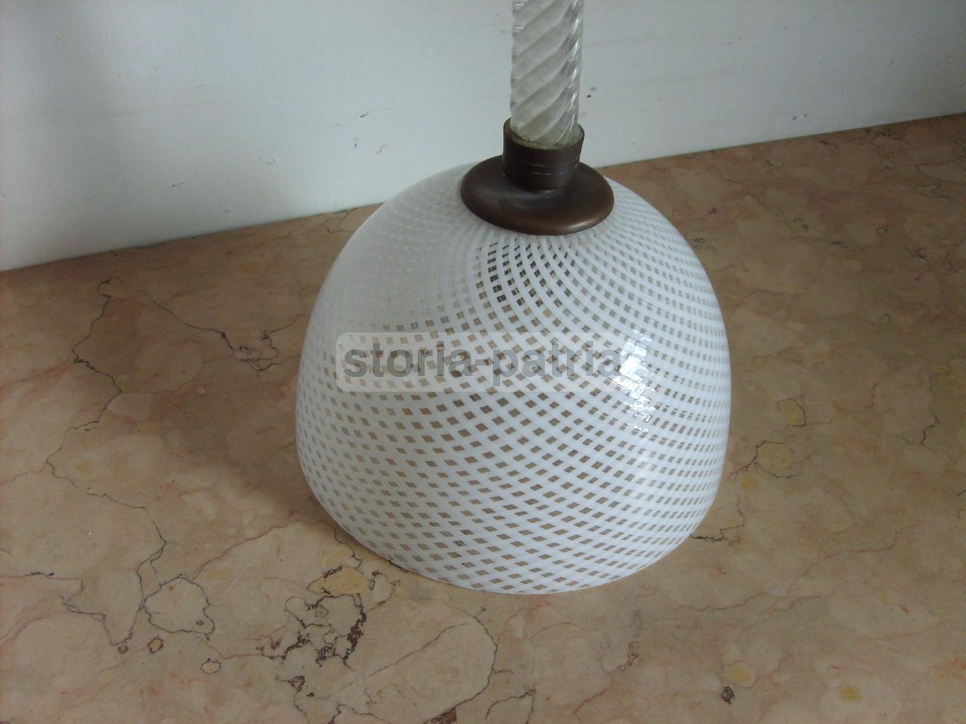Lampadario A Sospensione In Vetro Di Murano, Anni '30