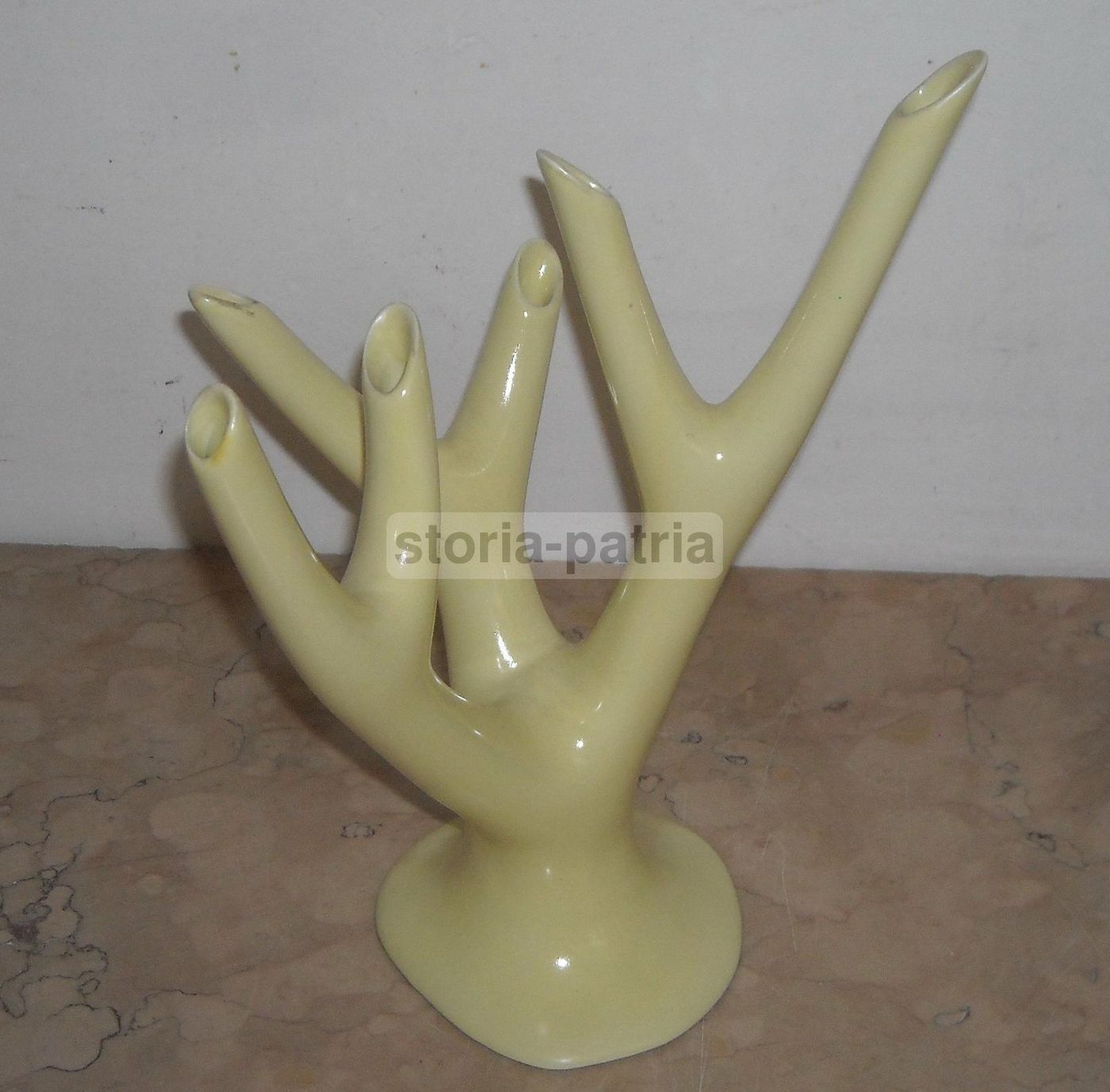 Vaso Ceramica Andlovitz Lavenia Anni '30 '50 Portafiori Vintage