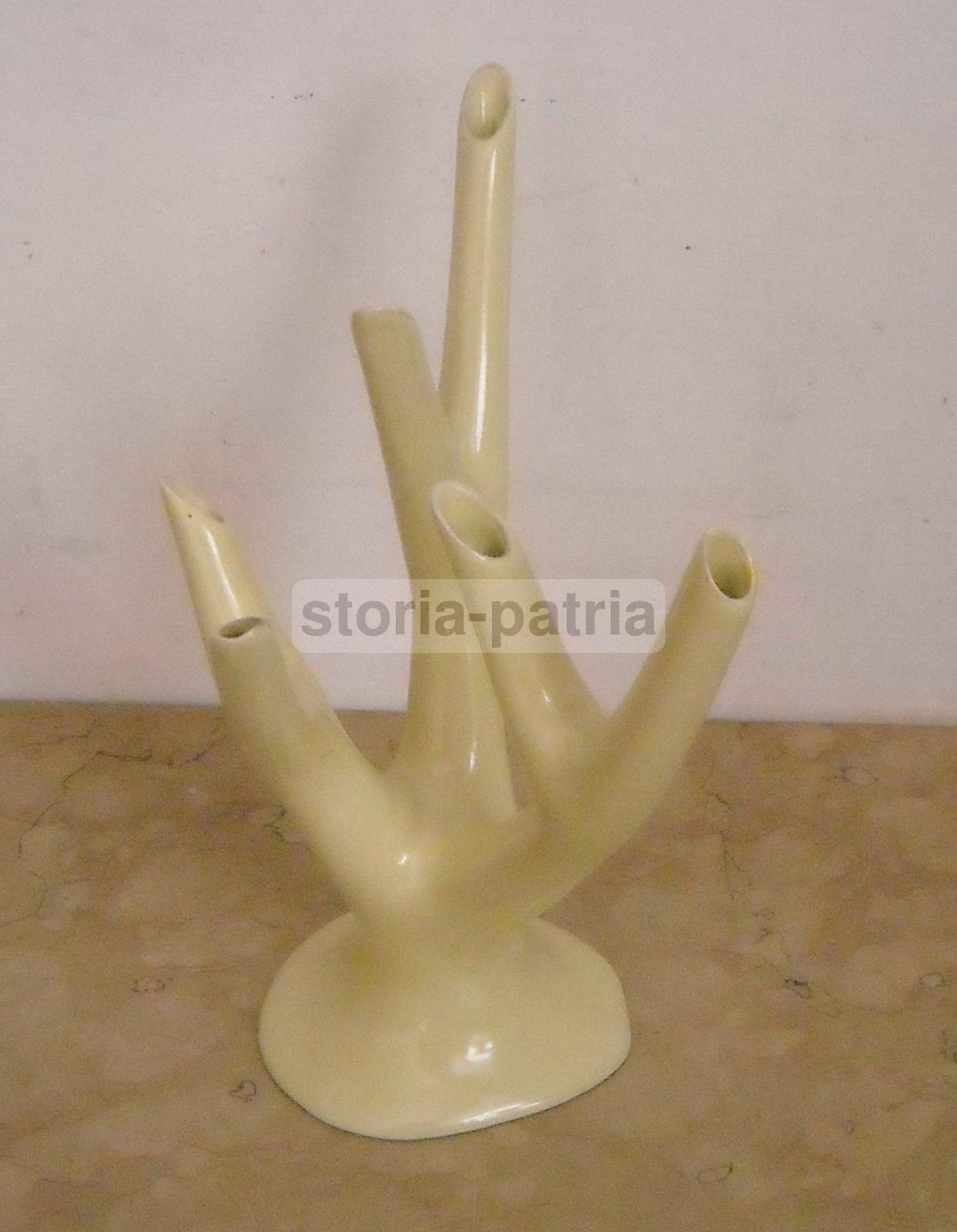 Vaso Ceramica Andlovitz Lavenia Anni '30 '50 Portafiori Vintage