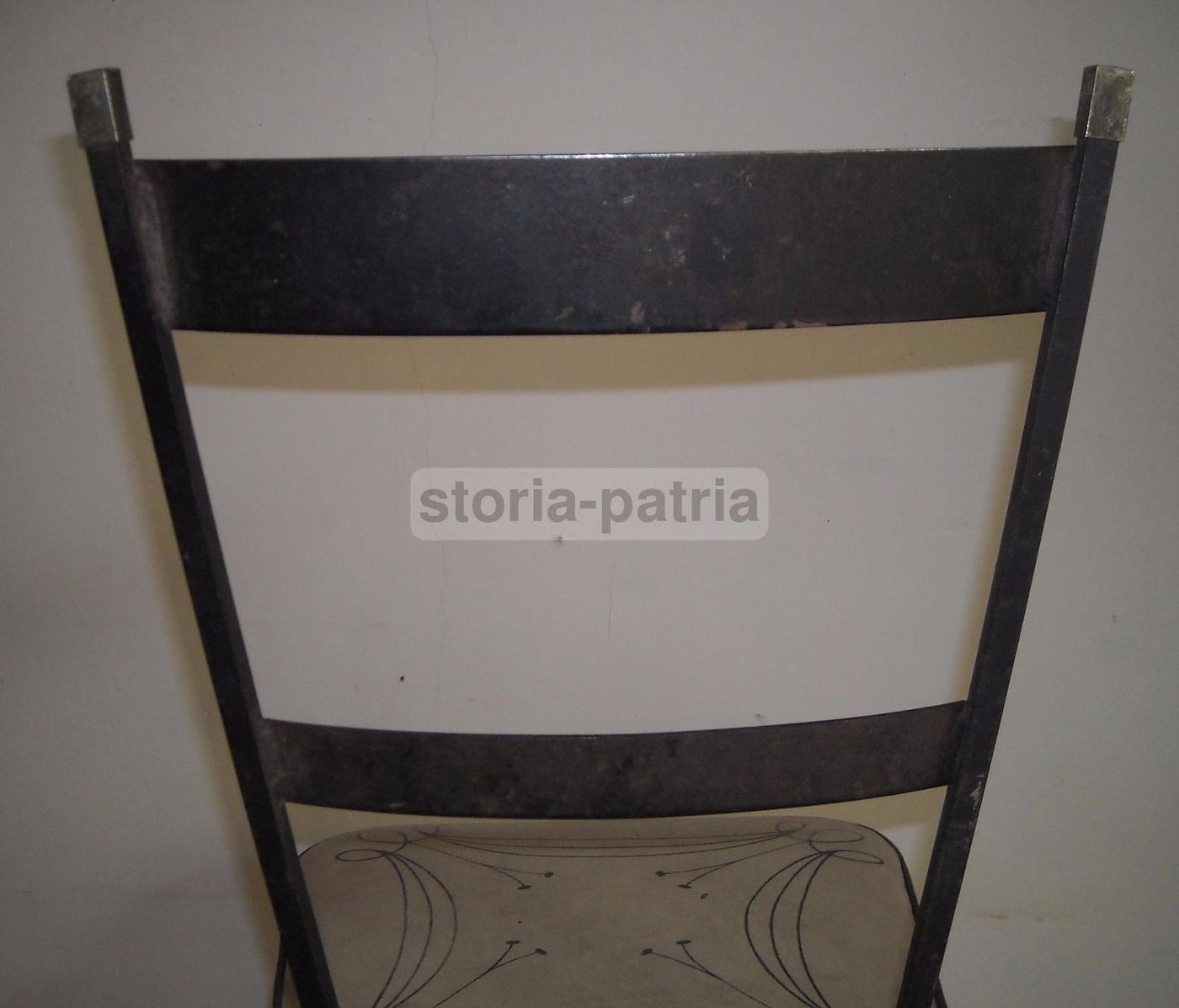Sedia Vintage Anni '60 In Ferro Feam