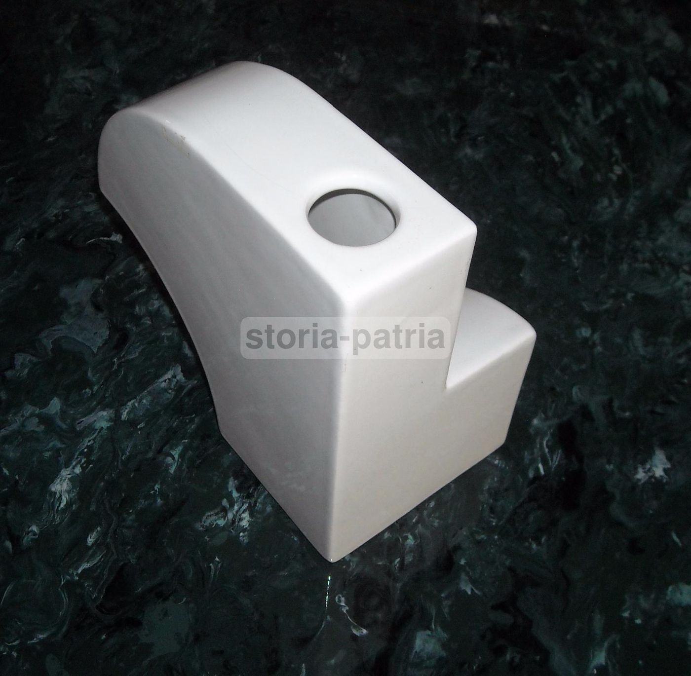 Vaso In Ceramica Perdomello Anni '70, Design Futurista, Vicenza