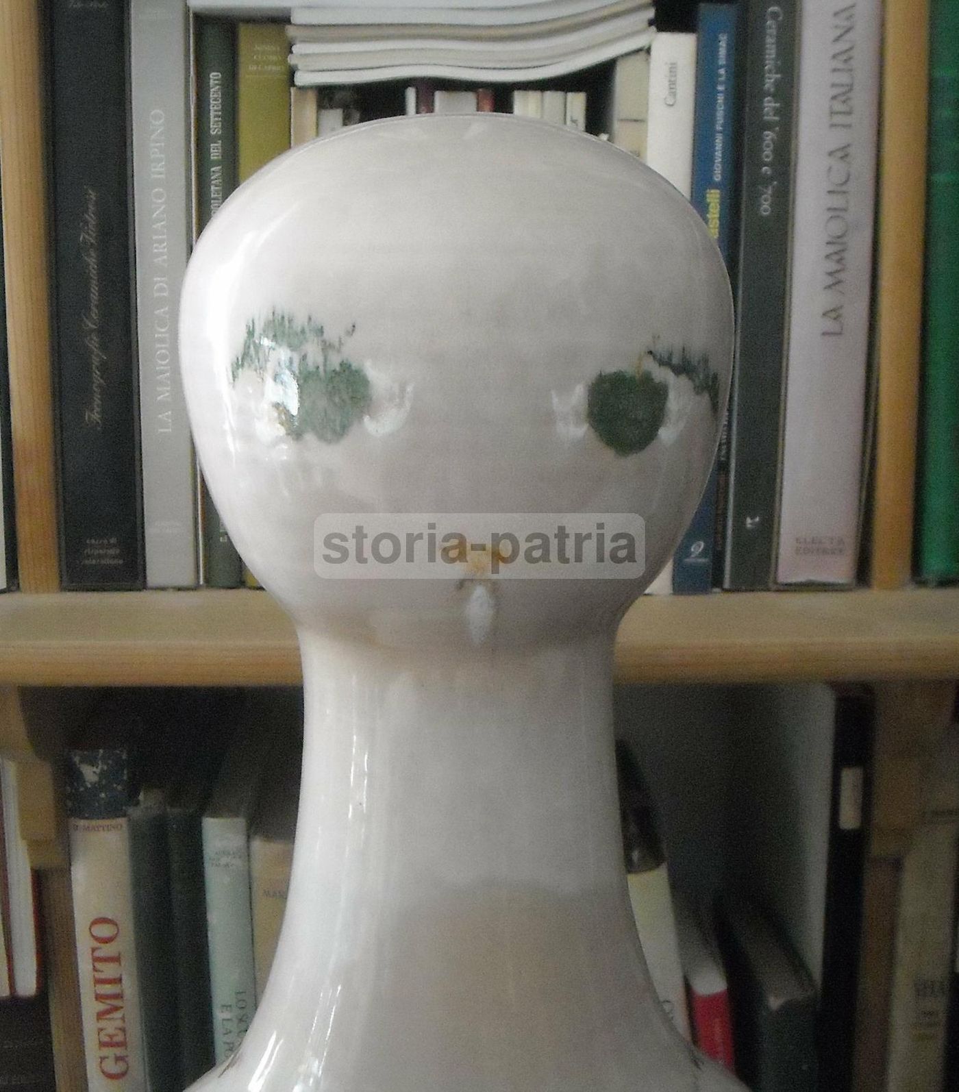 Scultura Ceramica Enzo Mari Anni '60 Figura Femminile Policroma