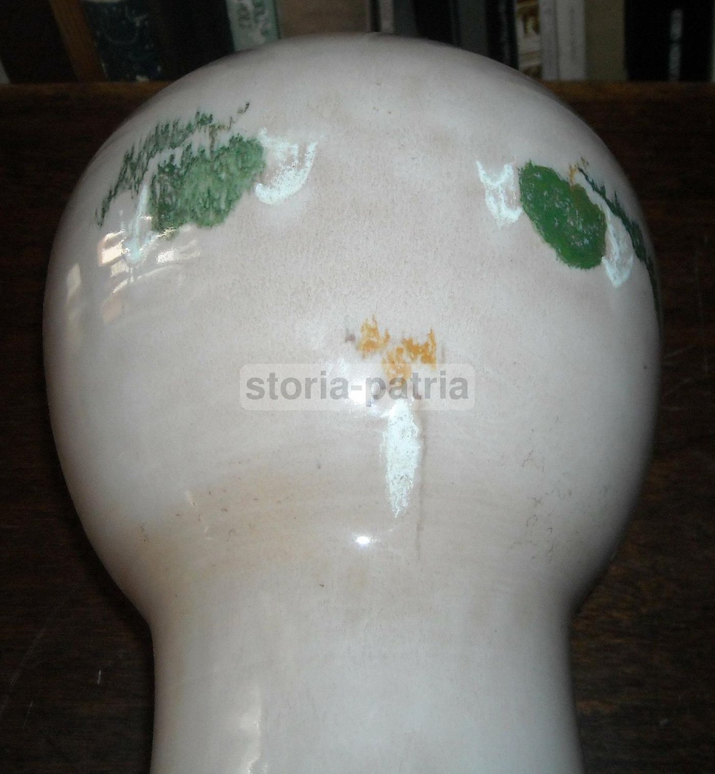 Scultura Ceramica Enzo Mari Anni '60 Figura Femminile Policroma