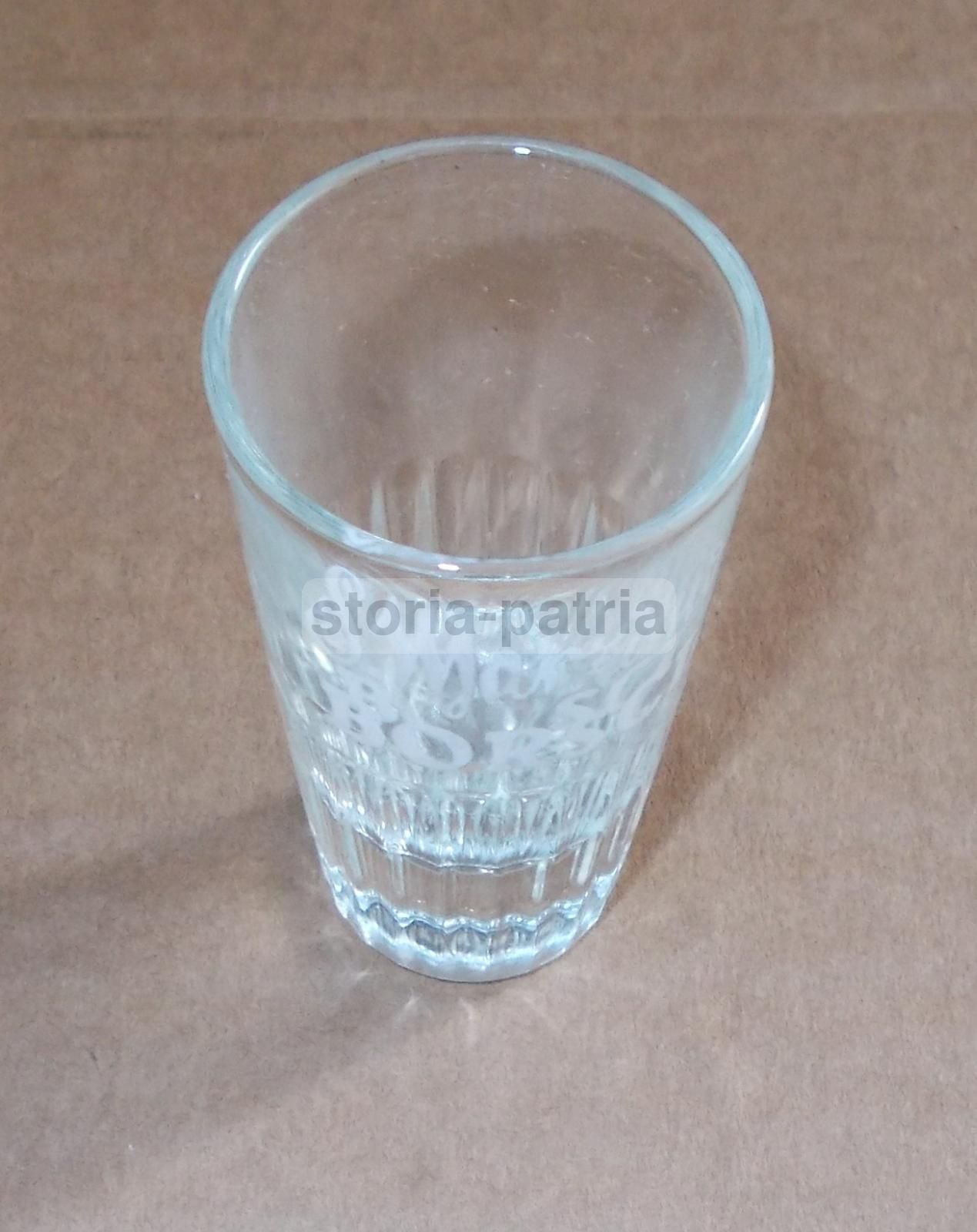 Bicchierino Vetro Pubblicitario Liquore Borsci S. Marzano Vintage