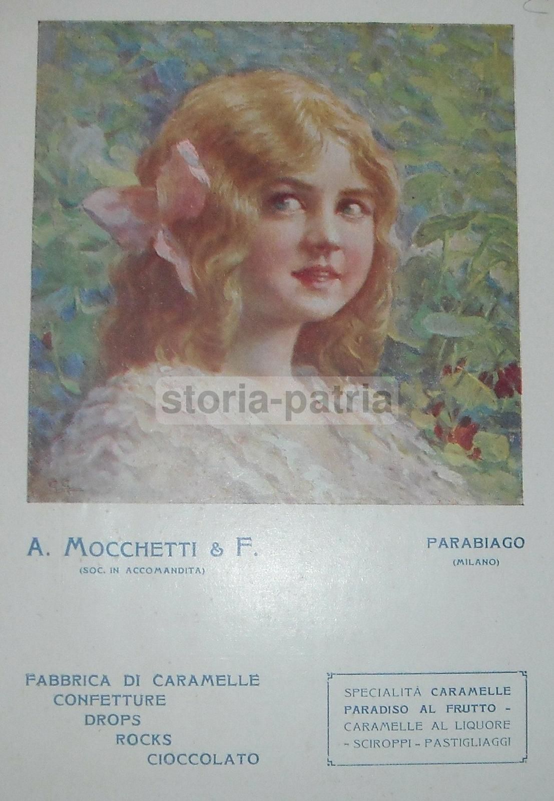 Pubblicità Campari E Mocchetti, 1921, Parabiago E Sesto San Giovanni