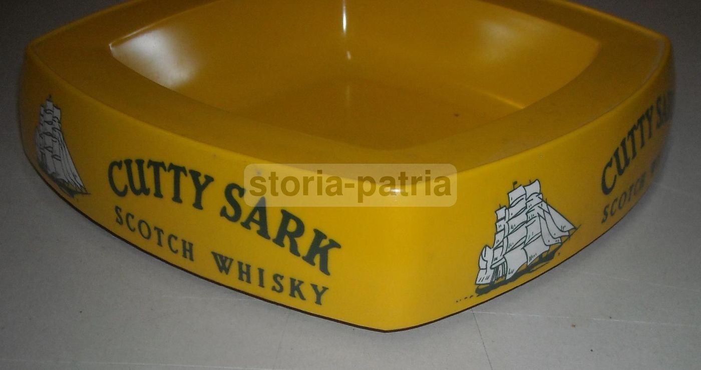 Posacenere Pubblicitario Cutty Sark Whisky Vintage Anni '70 '90