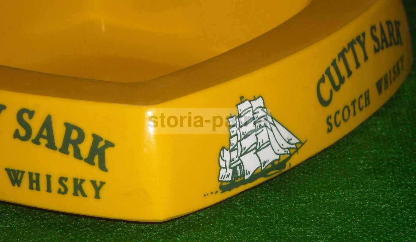 Posacenere Pubblicitario Cutty Sark Whisky Veliero Vintage Anni 70