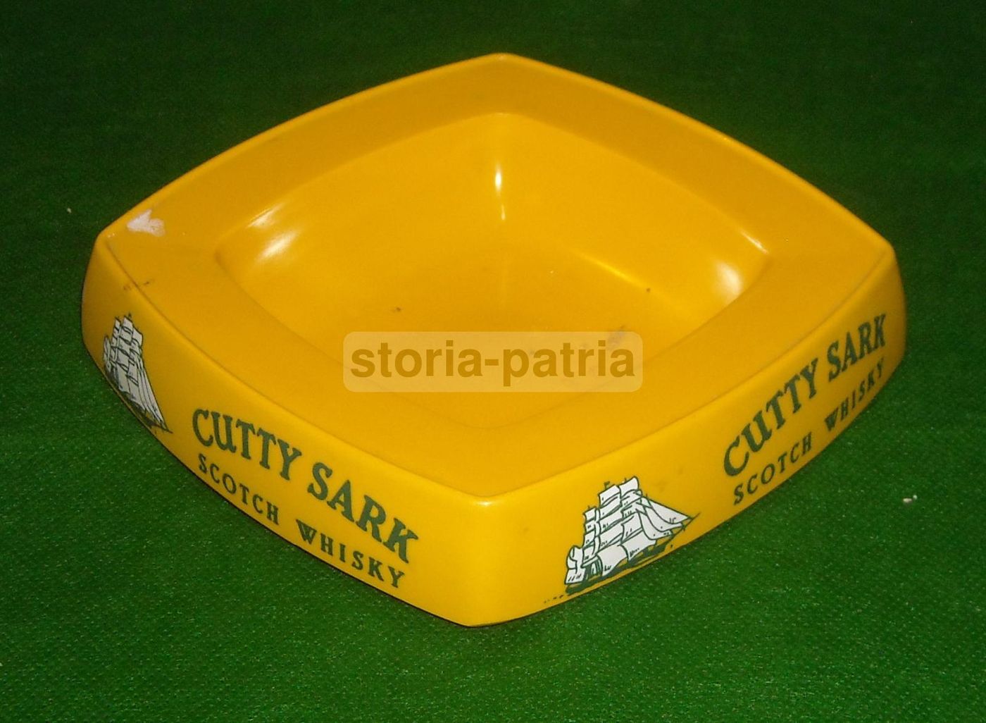 Posacenere Pubblicitario Cutty Sark Whisky Veliero Vintage Anni 70