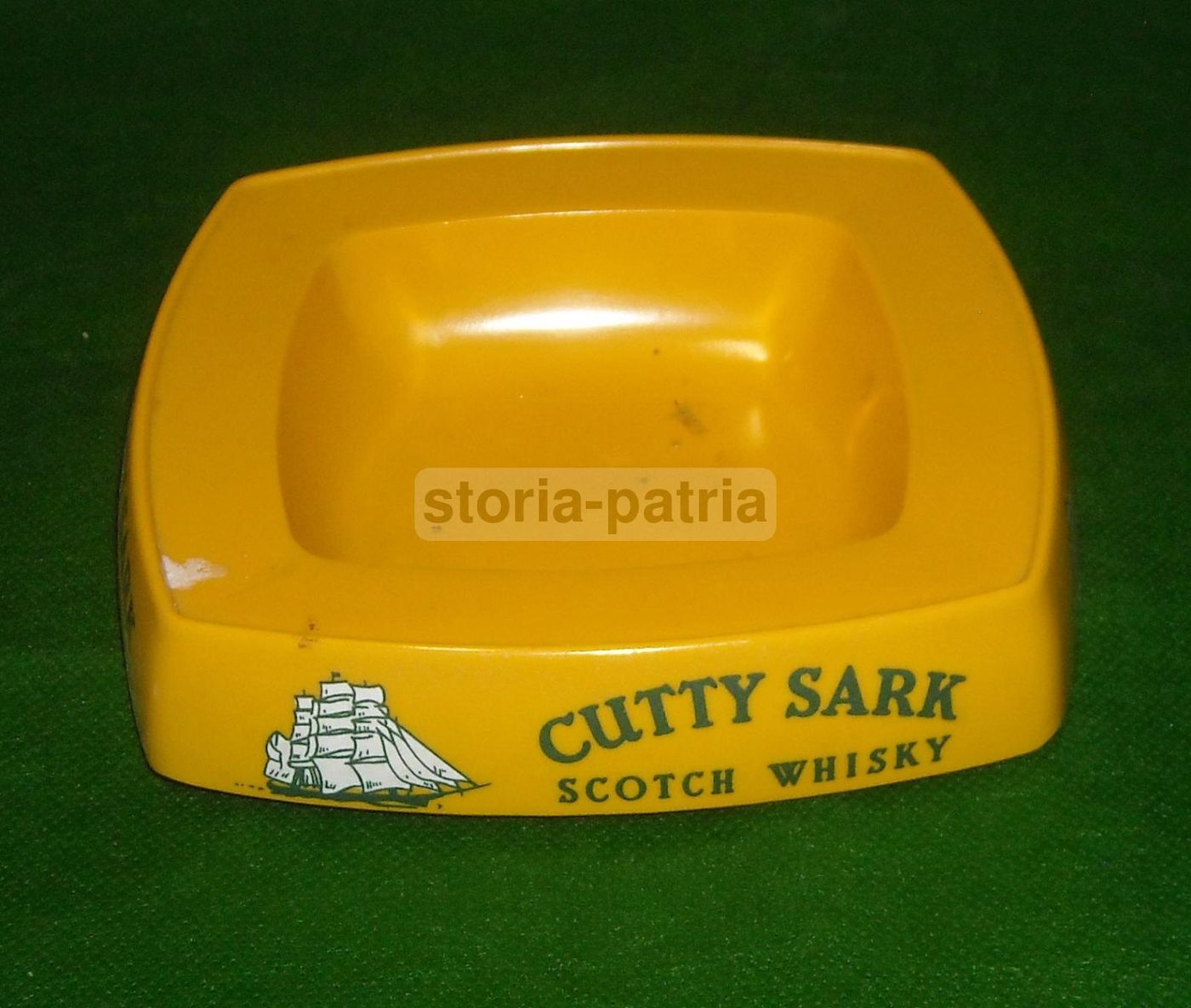 Posacenere Pubblicitario Cutty Sark Whisky Veliero Vintage Anni 70