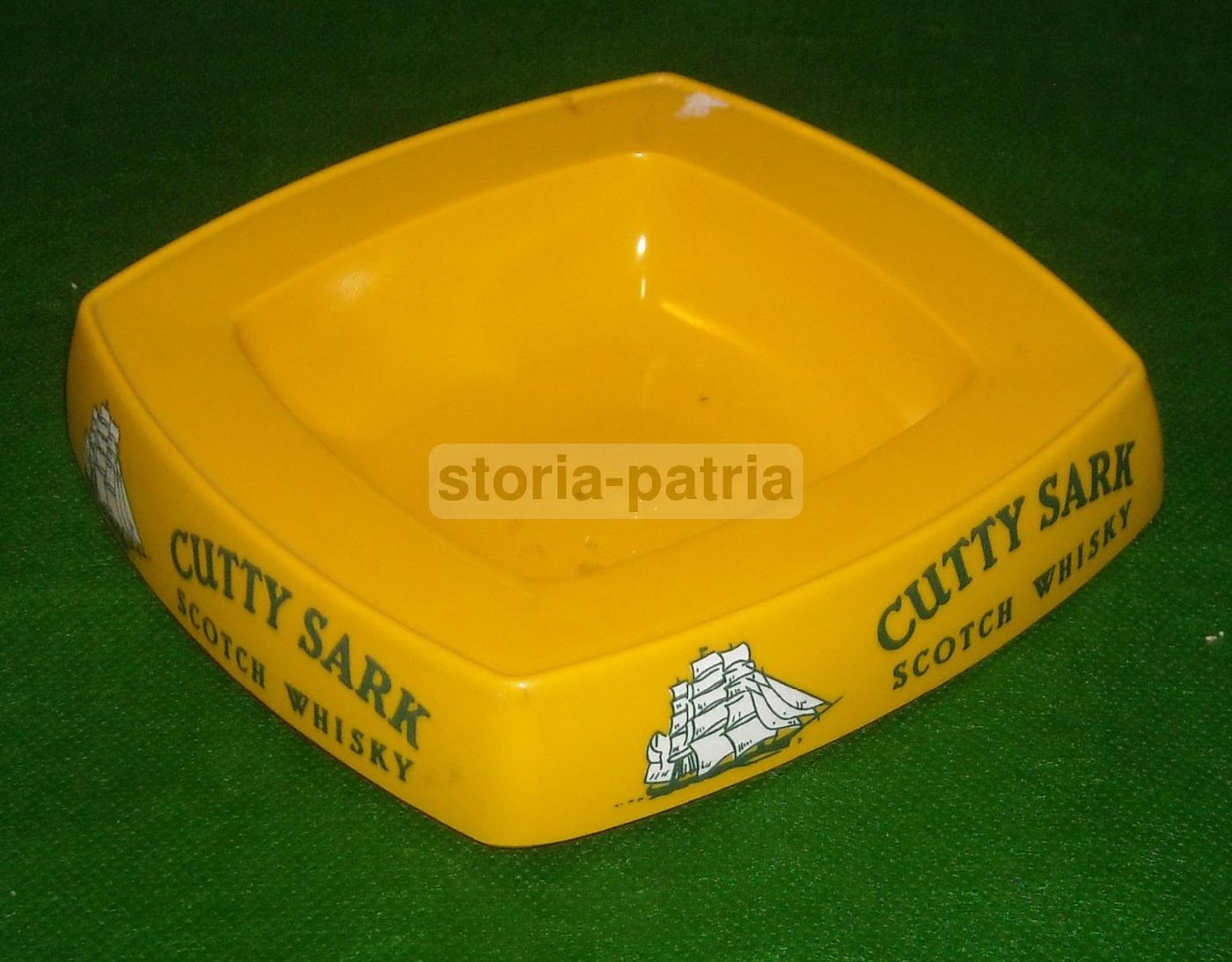 Posacenere Pubblicitario Cutty Sark Whisky Veliero Vintage Anni 70