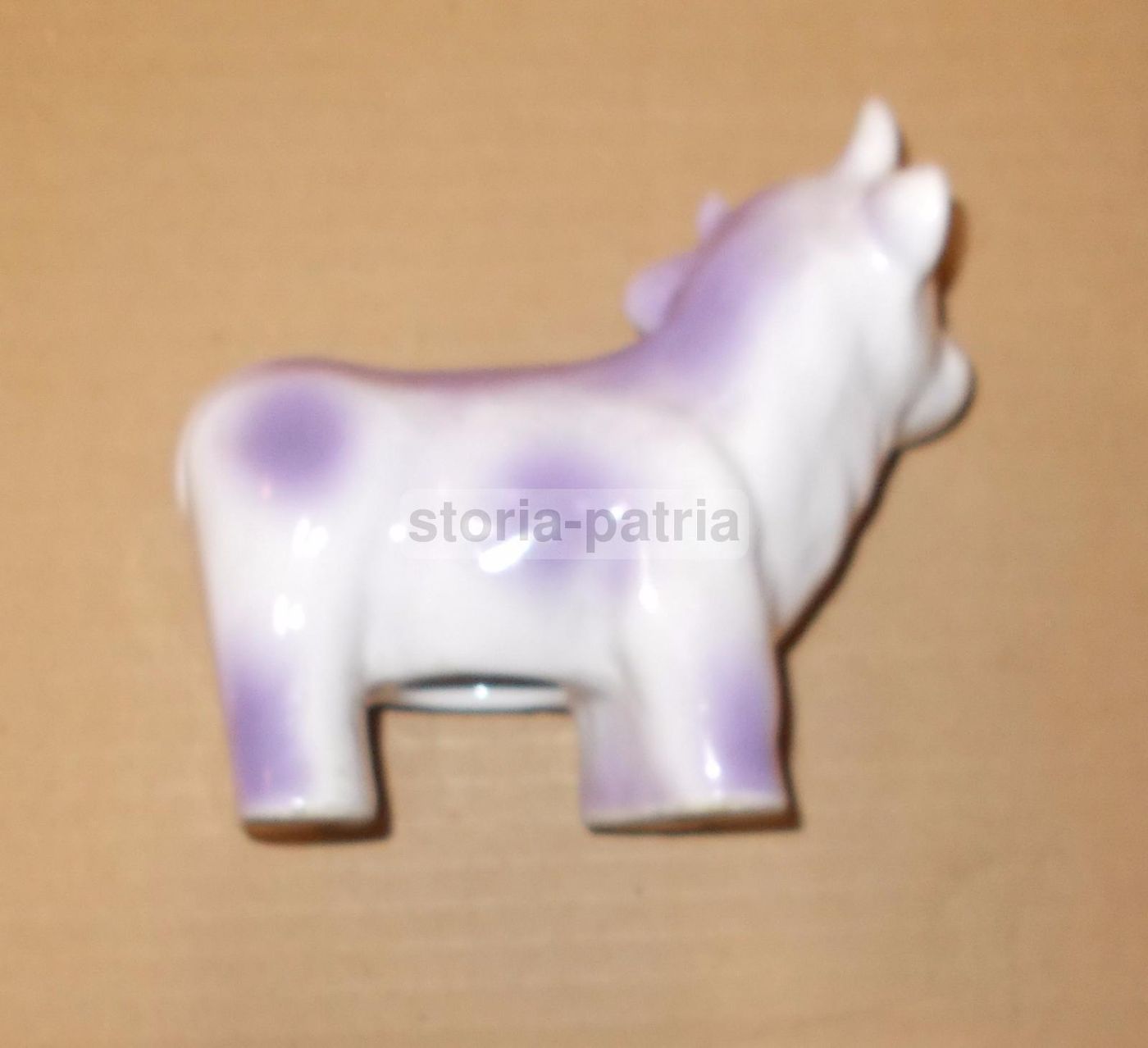 Salvadanaio In Ceramica Mucca Milka Anni '80