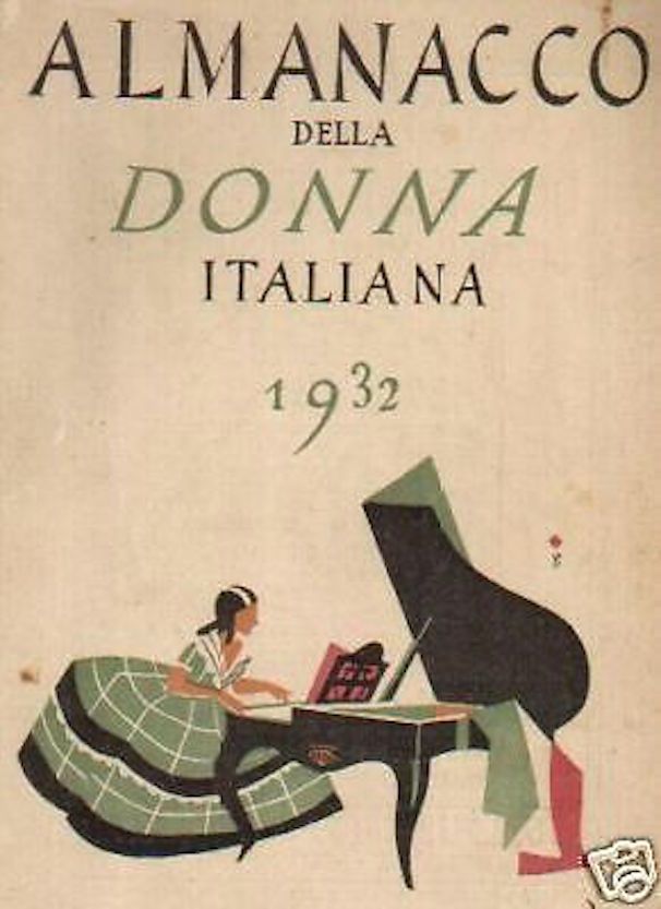 Almanacco Della Donna Italiana 1932 Bemporad Firenze