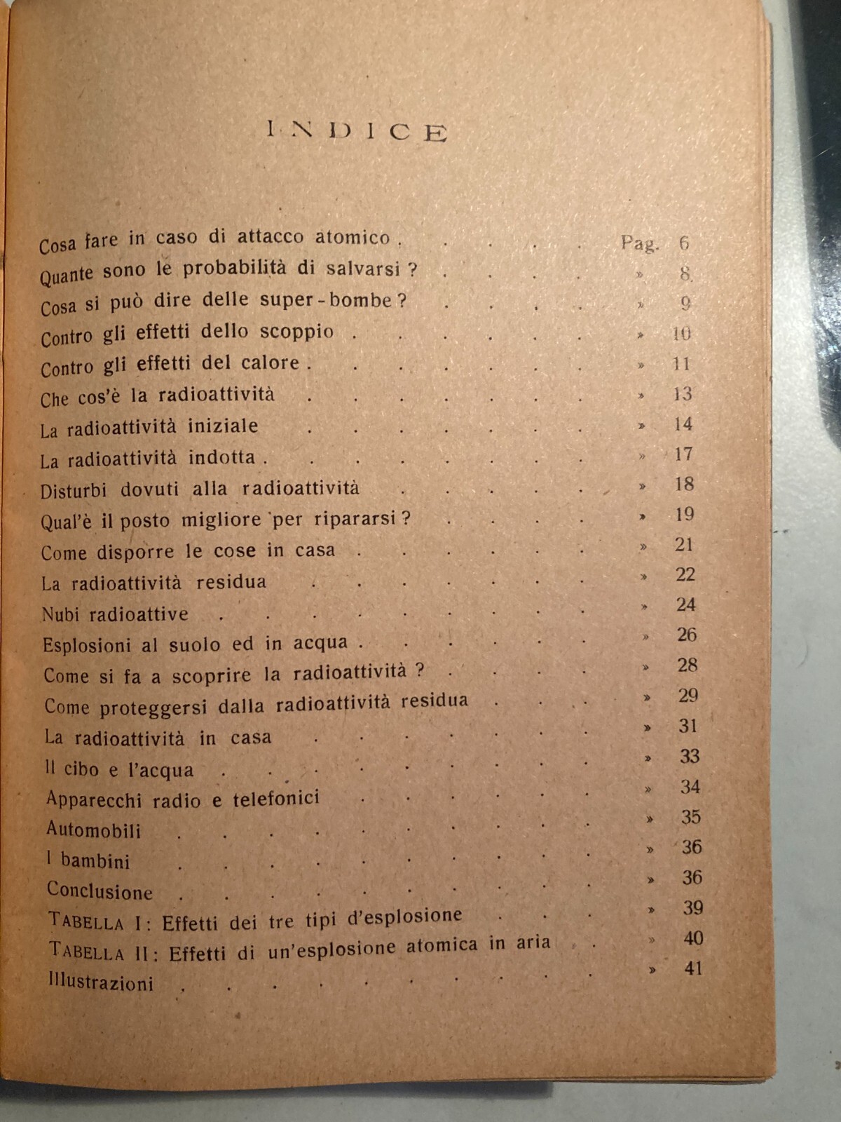 Cosa Fare In Caso Di Attacco Atomico (1950)   Manuale Aeronautica Militare