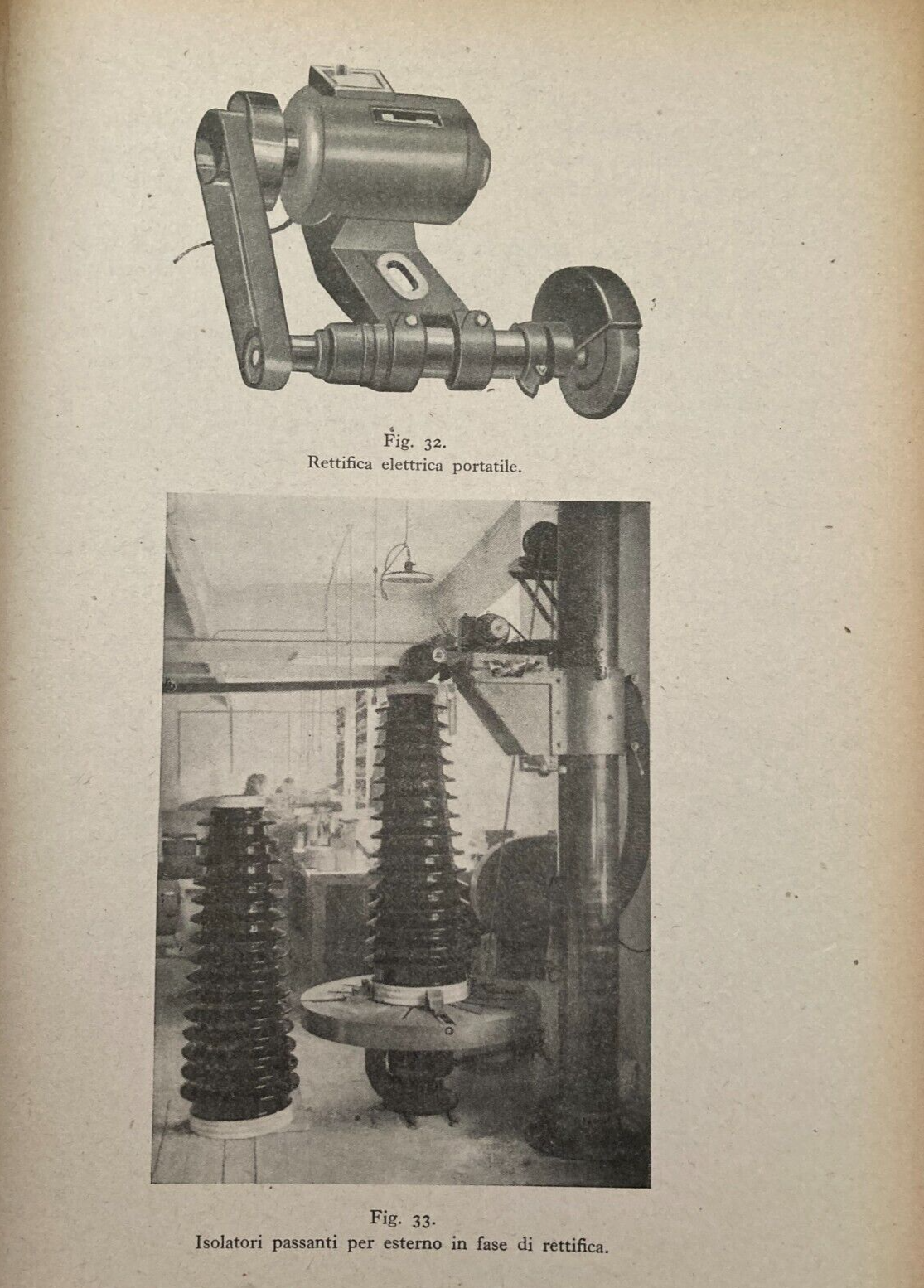 Isolatori Di Porcellana. Trattazione Tecnica   Hoepli, 1947