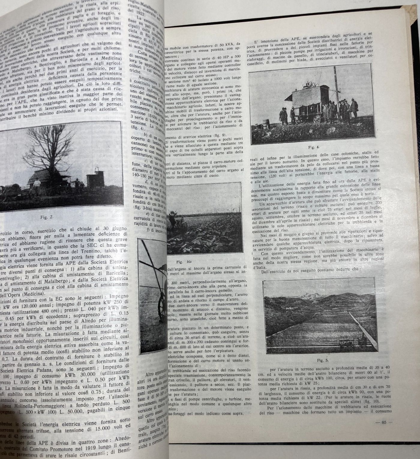 Elettricità, Elettrotecnica, Rendiconti, Radio, Agraria, Illuminazione, Veneto, 1924