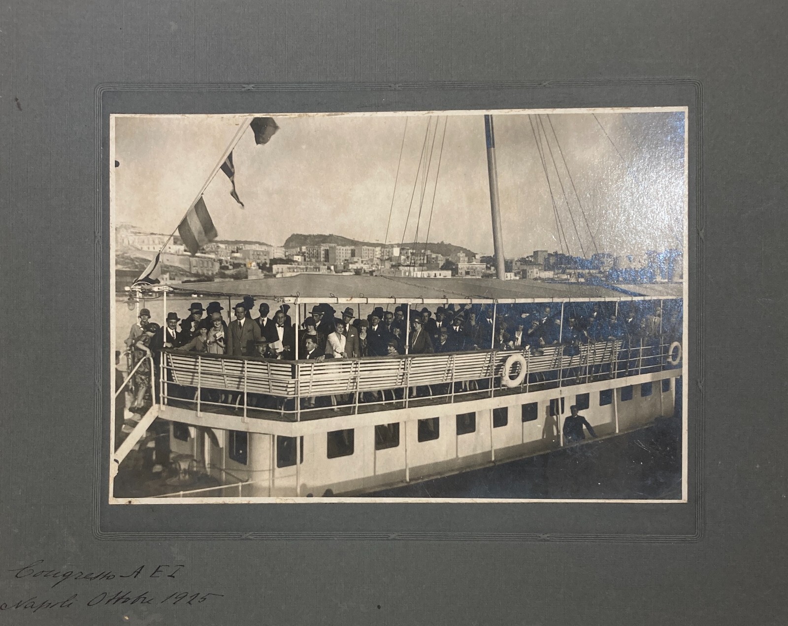 Napoli   Congresso Associazione Elettrotecnica Italiana   Foto Waschke   1925