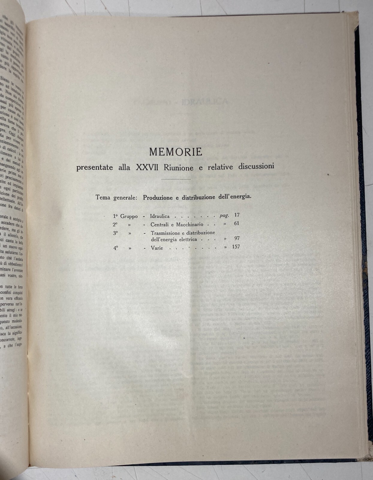 Ingegneria, Elettricità, Associazione Elettrotecnica Italiana: Rendiconto Annuale, 1922