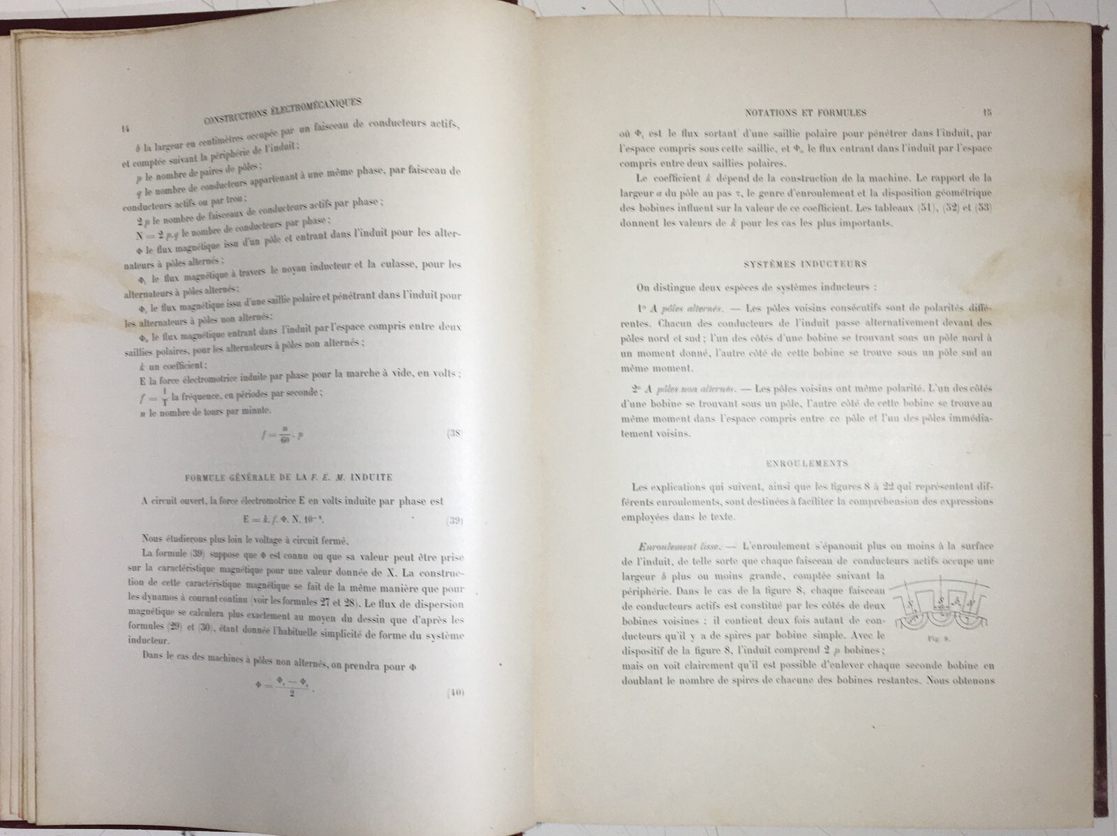 Elettricità, Elettrotecnica, Motori, Alternatori, Bobine, Dinamo. Kapp, 1898