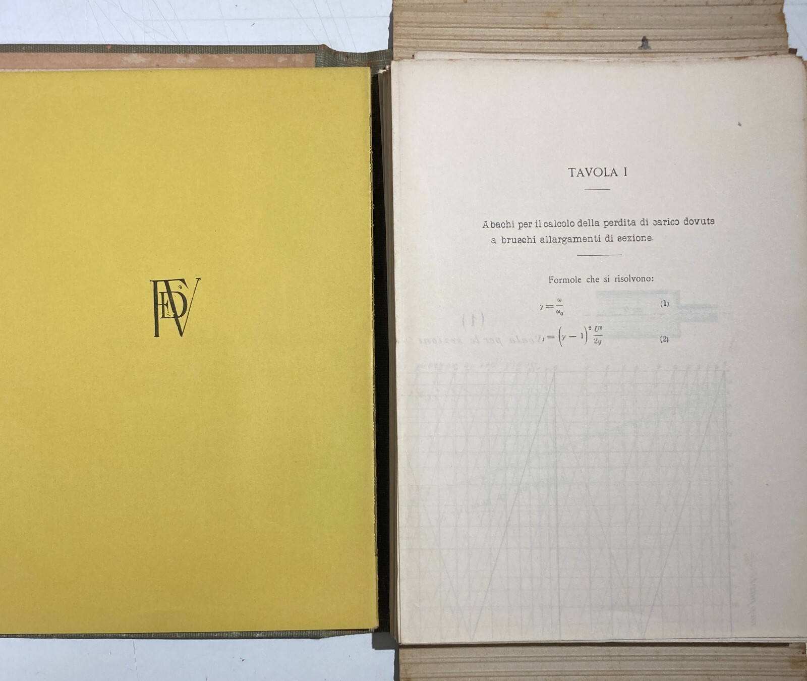 Ingegneria Idraulica. Torricelli: Abachi. Volume Illustrato Con 37 Tavole. Vallardi.
