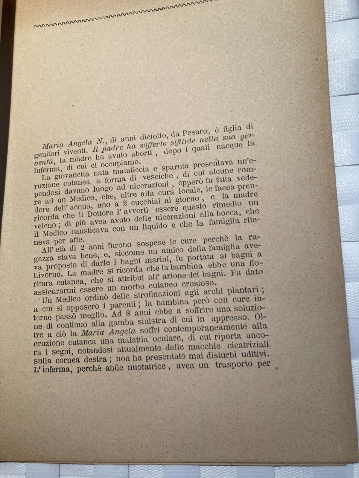 Medicina, Chirurgia, Sifilide Ereditaria: Linguidi, De Renzi. Pesaro, Napoli, 1891