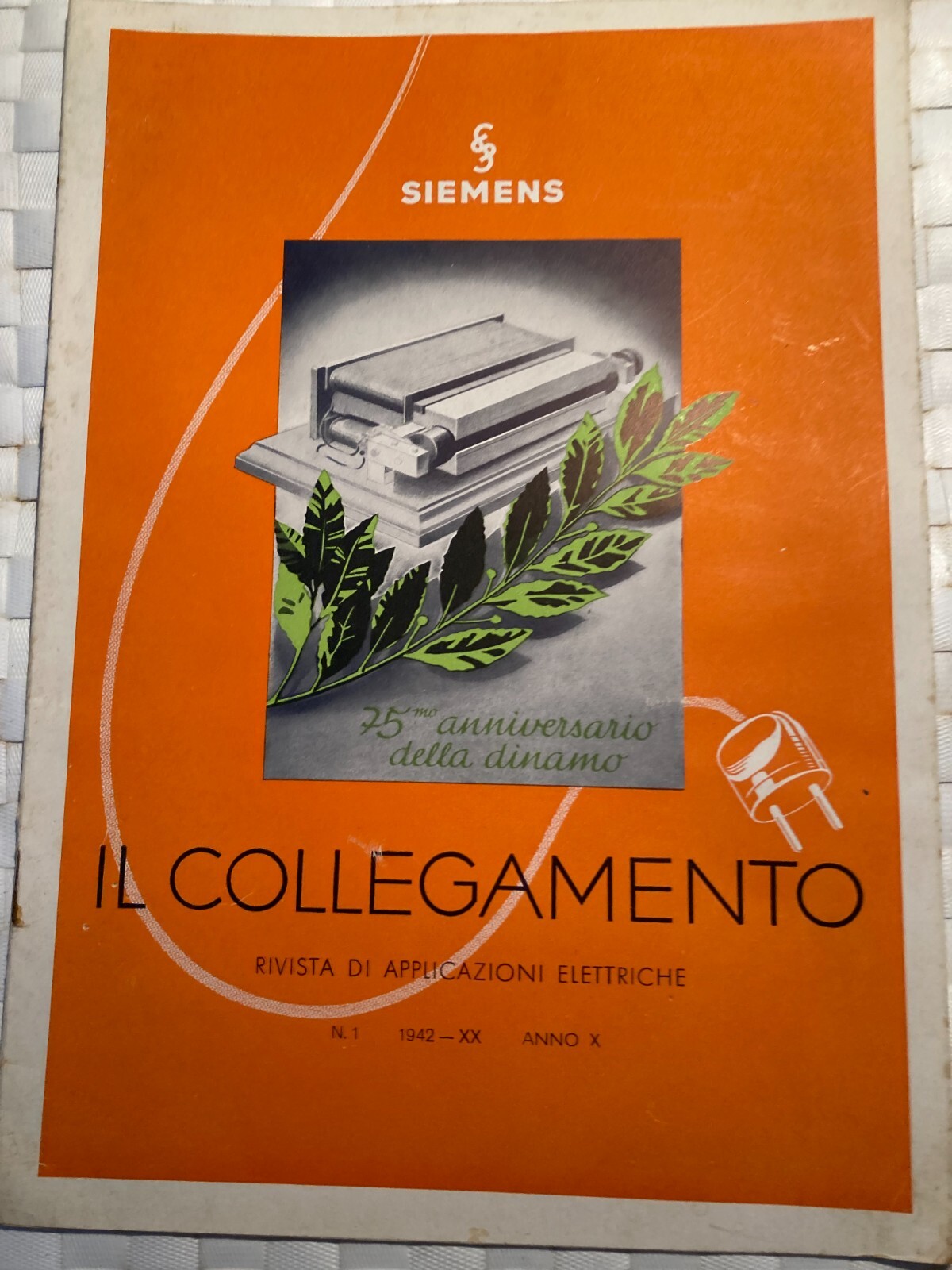 Siemens   Il Collegamento. Rivista Di Applicazioni Elettriche N. 1, 1942