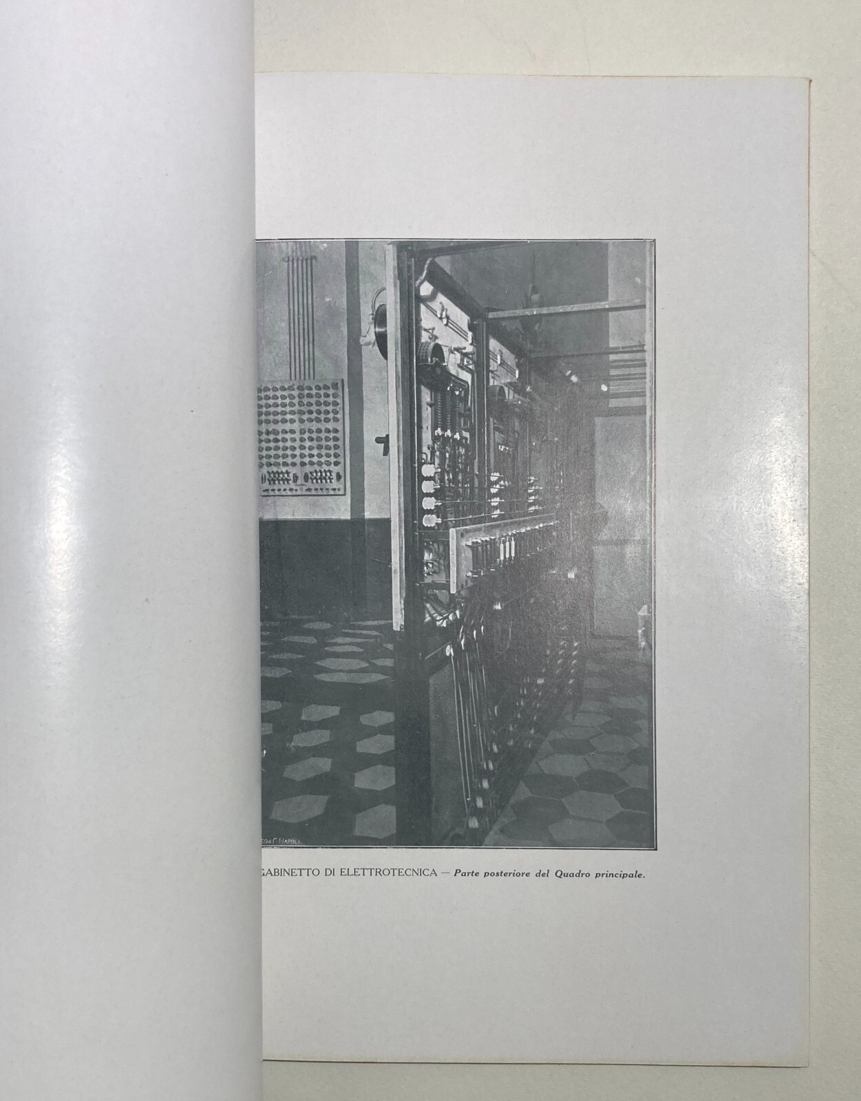 L'Insegnamento E Il Gabinetto Di Elettrotecnica, Napoli, Melazzo, 1911
