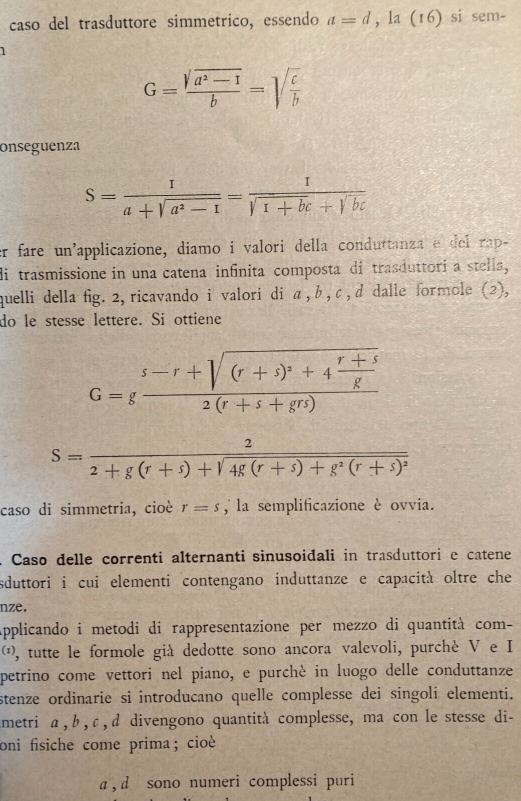 Ingegneria, Elettricità, Filtri d'Onda, Telegrafia   Giovanni Giorgi, Roma 1929