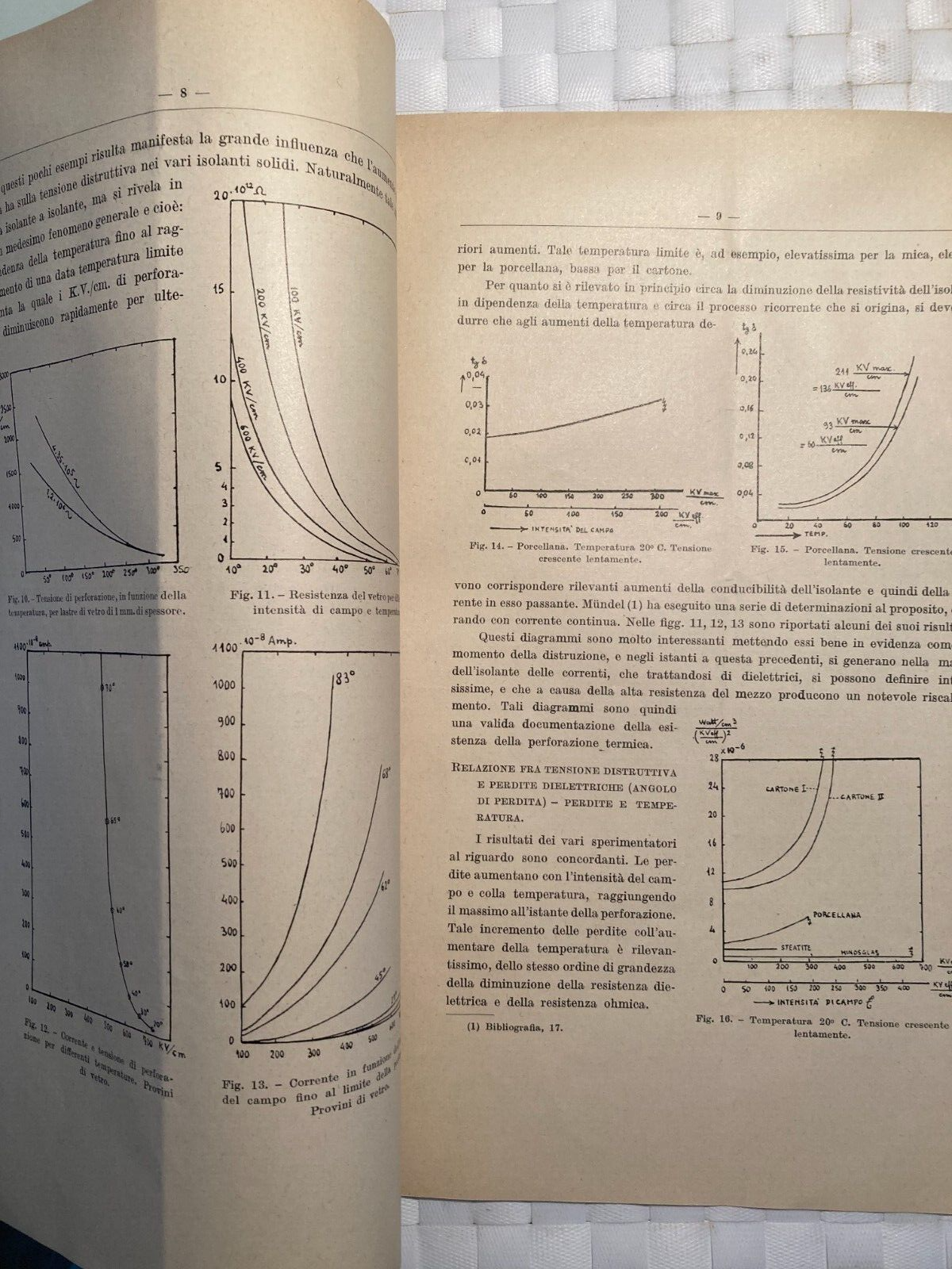 Ingegneria, Elettrotecnica, Fisica, Isolanti, Dielettrico   Otto Cuzzer   Roma 1930